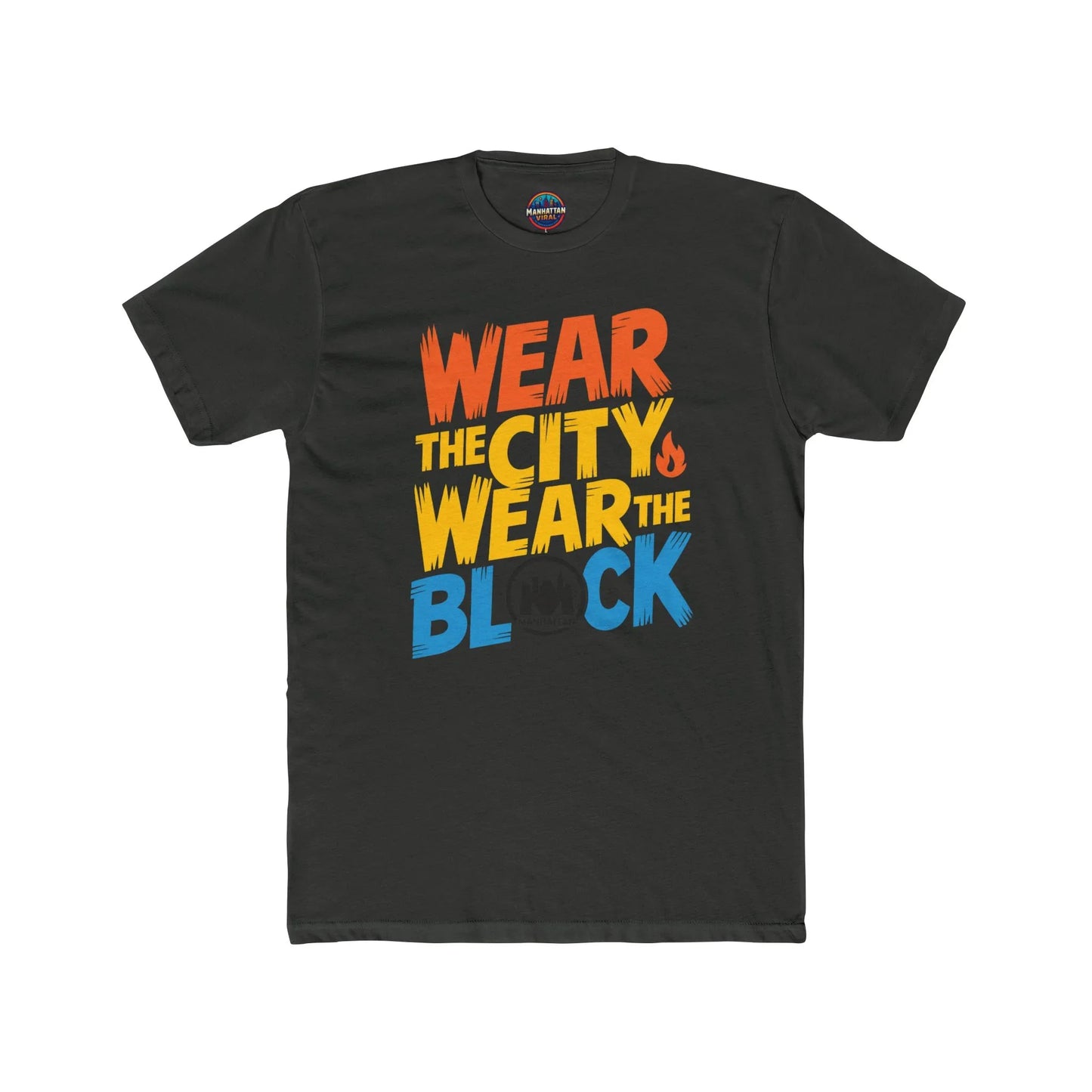 Hamilton Heights Vibe Crew Tee - Wear the City Wear the Block, Hamilton Heights Shirt, Streetwear Apparel, Casual Style Top, Unique Graphic Tee - Manhattan Viral