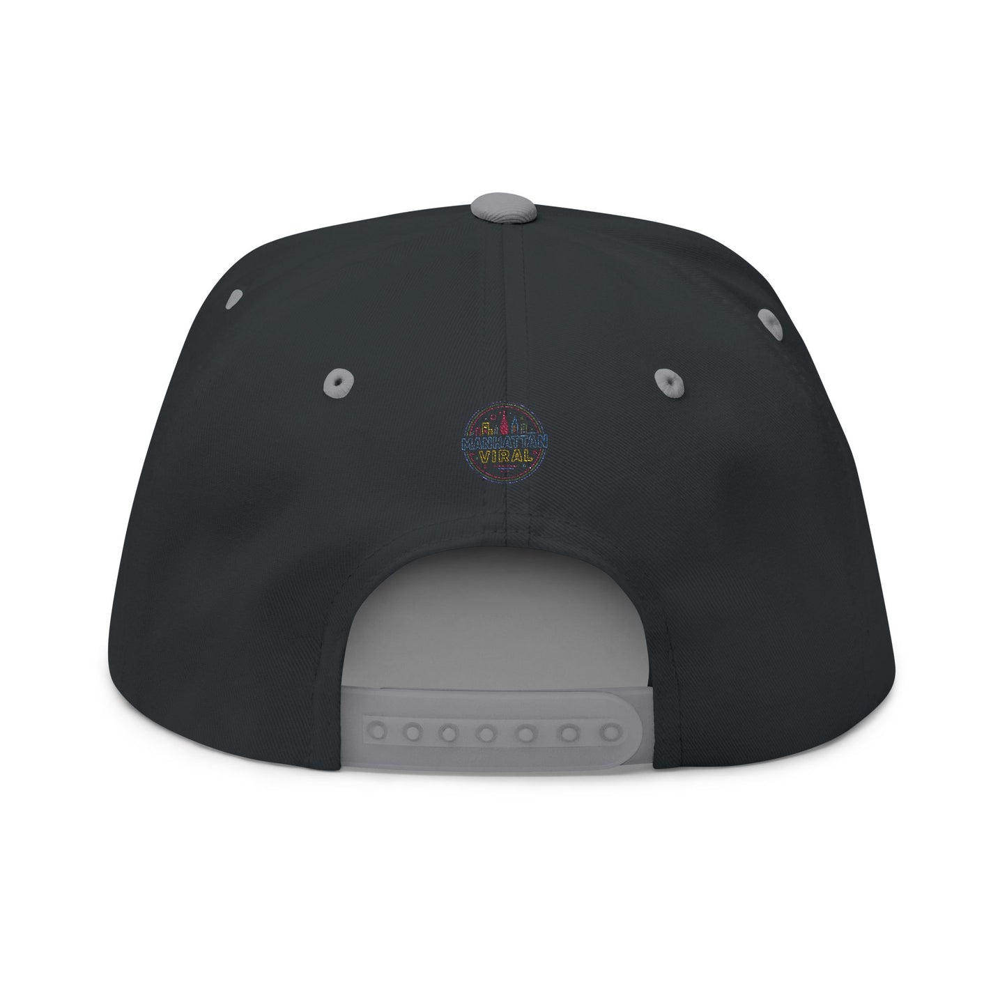 Concrete Empire NYC Flat Bill Cap for Urban Style Lovers, Embroidered Hats for Street Wear