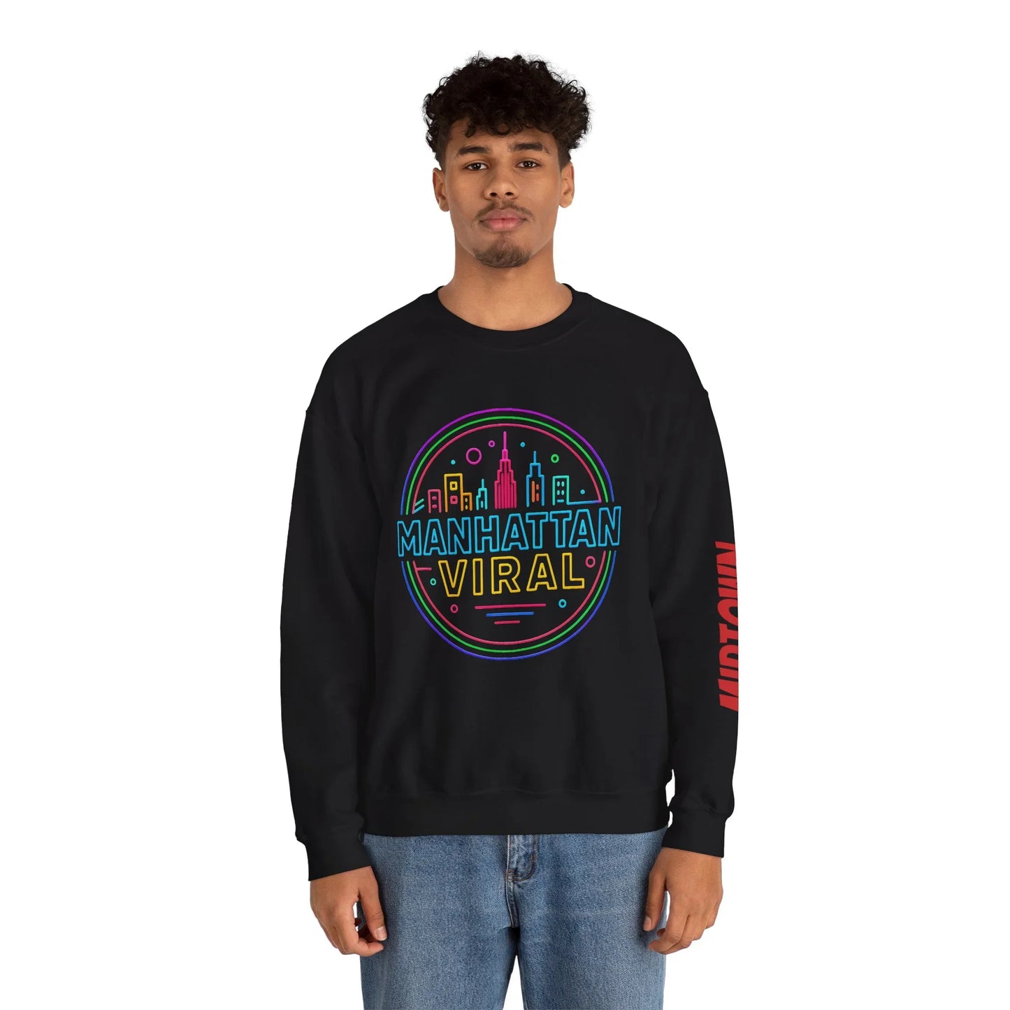 Midtown Heavy Blend™ Crewneck Sweatshirt - New Arrival - Manhattan Viral