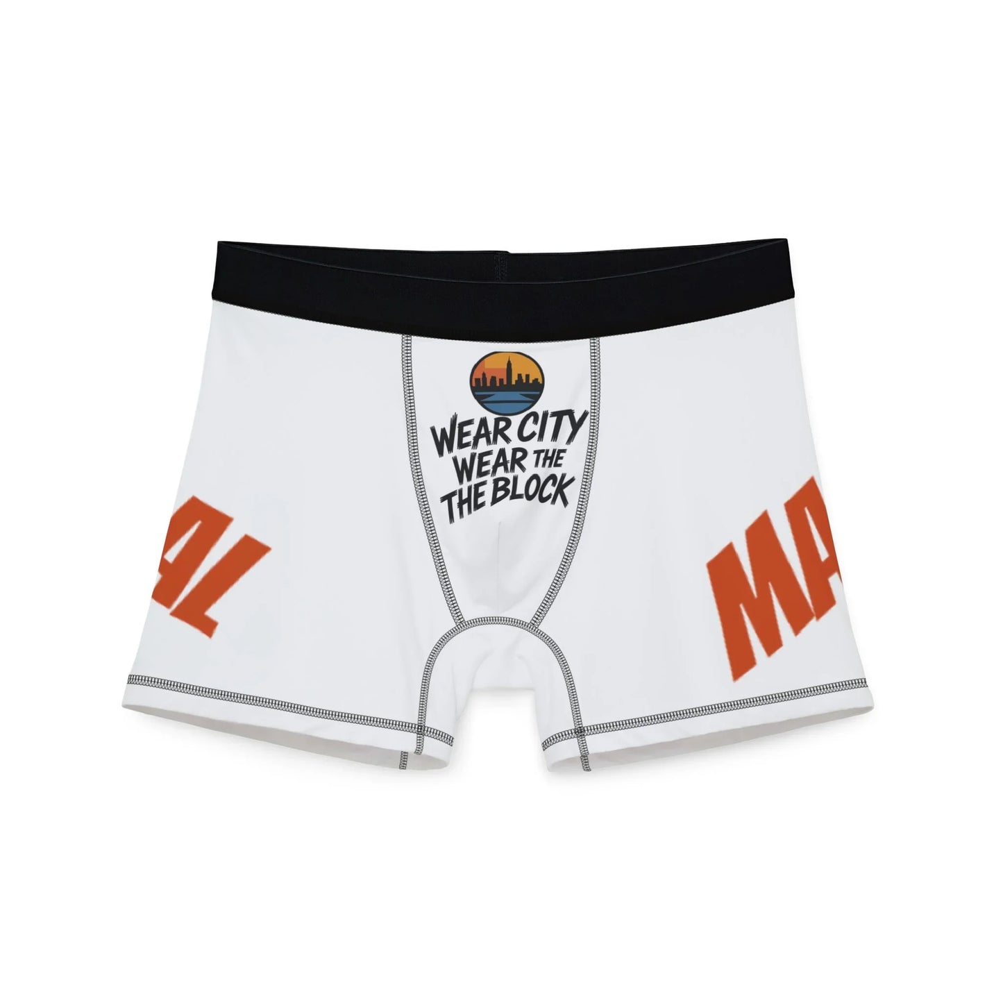 Rep Your City Men's Boxers - Fun City Vibe | Unique Urban Wear | Perfect Gift for Him | Casual Comfort | Holiday Essentials | City Life Inspired - Manhattan Viral