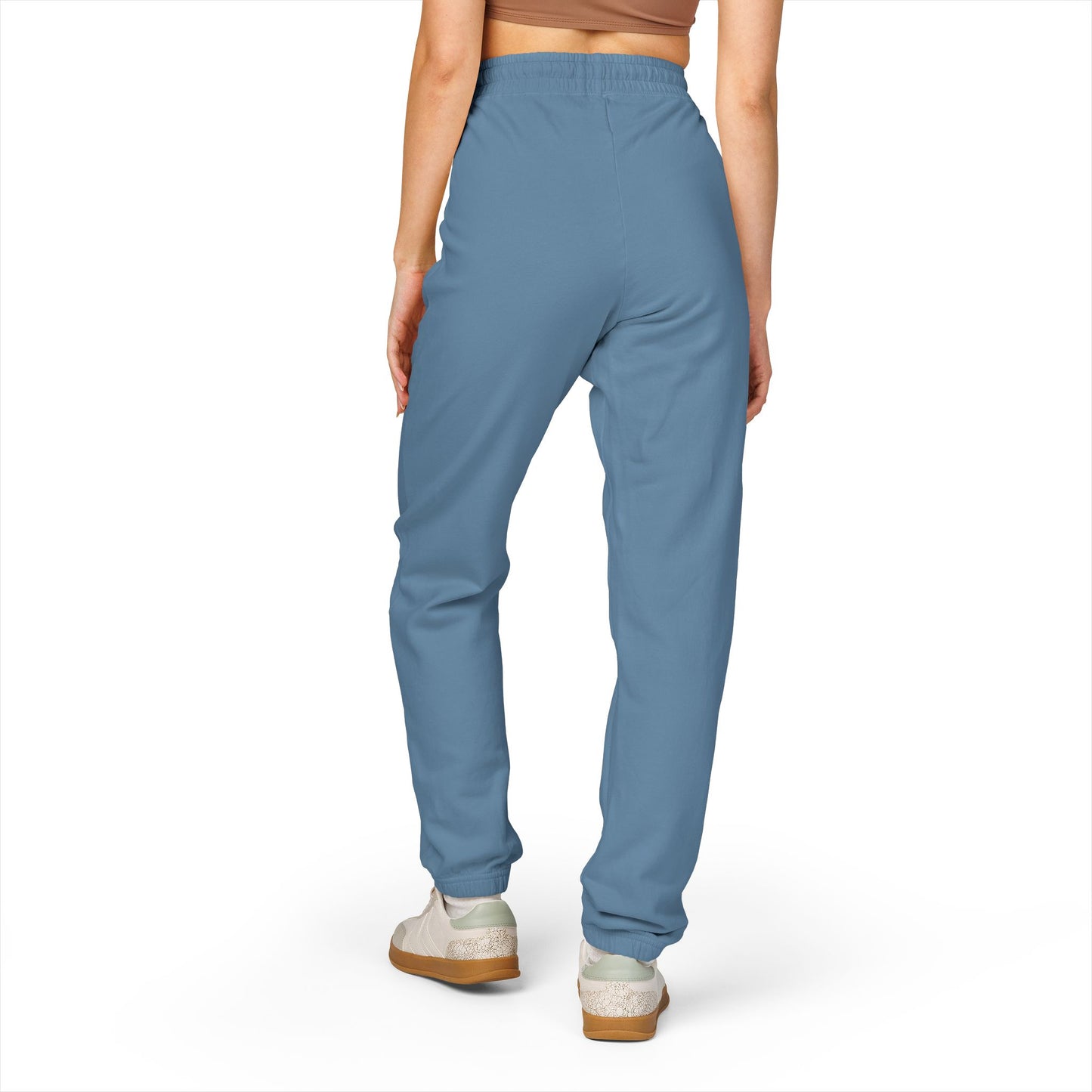 MV Viral Badge Fleece Sweatpants - Relaxed Fit Lounge Pants, Perfect for Anything
