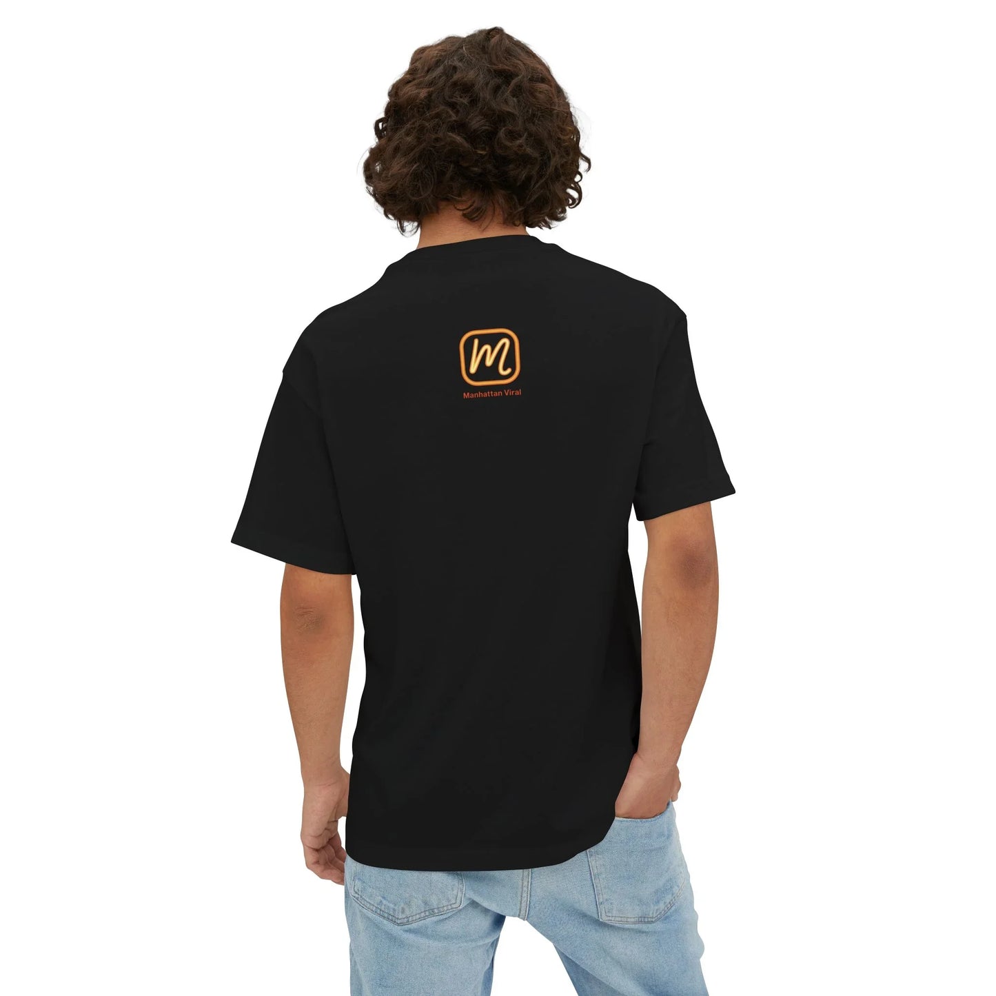 Viral NYC Streets Oversized Boxy Tee - Manhattan Viral