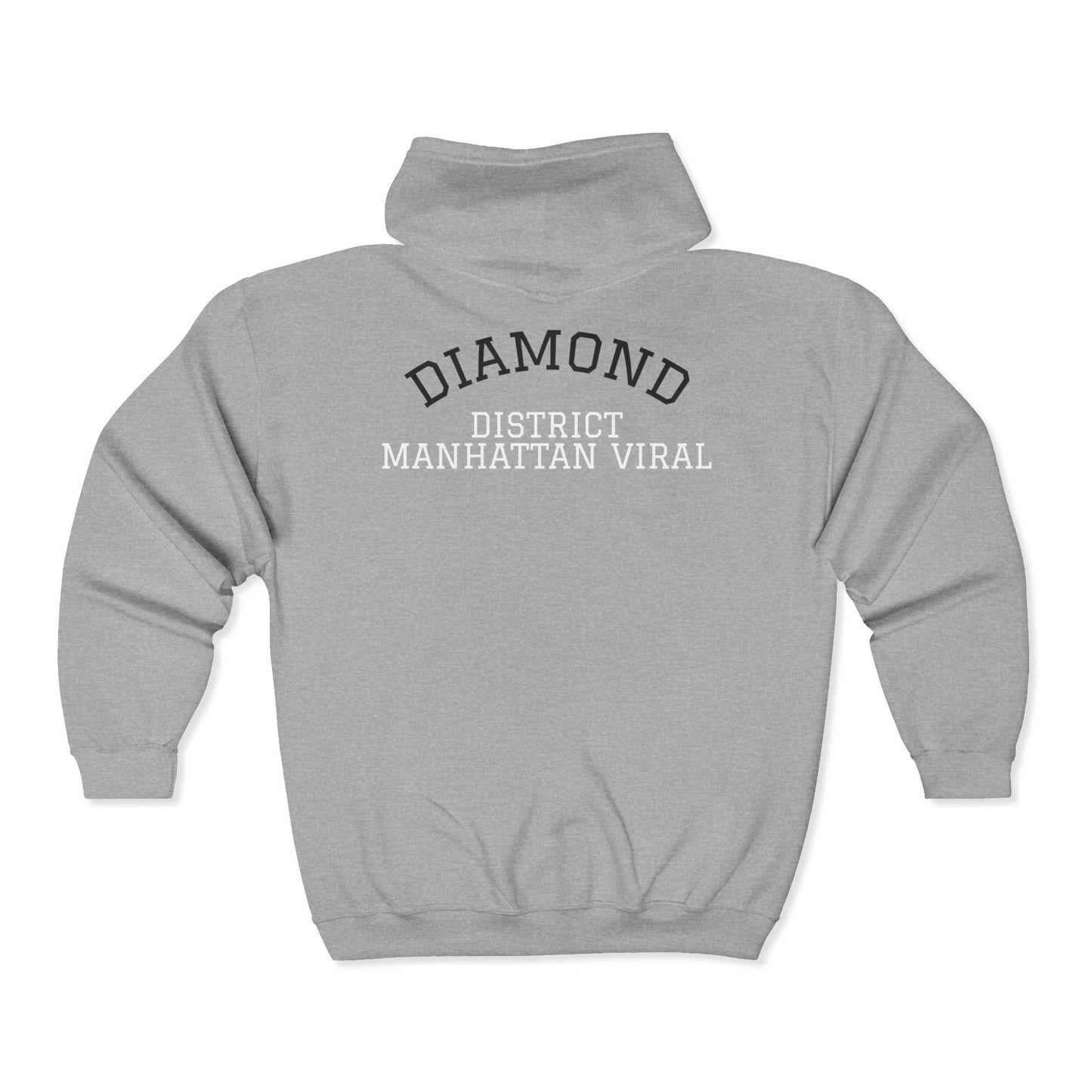 Minimalist MV Zip Hoodie Diamond District