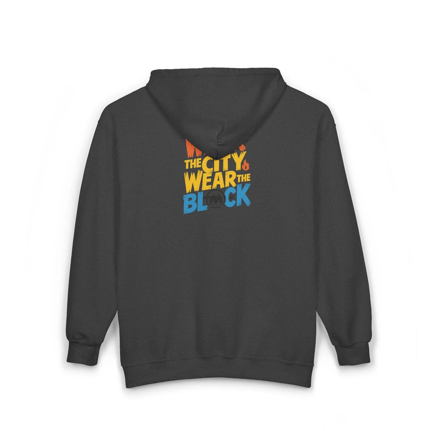 NYC Wear the City Heavy Blend™ Full Zip Hooded Sweatshirt, Cozy Urban Zip-Up, Gifts for City Lovers, Perfect for Casual Outings, Travel Essentials - Manhattan Viral