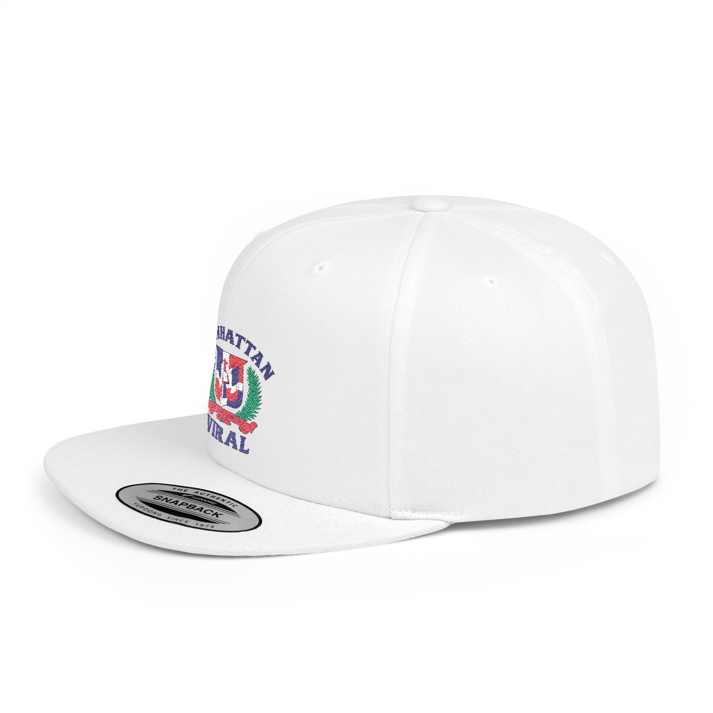 Washington Heights Flat Bill Snapback Hat, Trendy Cap for Urban Fashion, Casual Wear, Gift for Him/Her, Perfect for Summer Outings, New Arrival