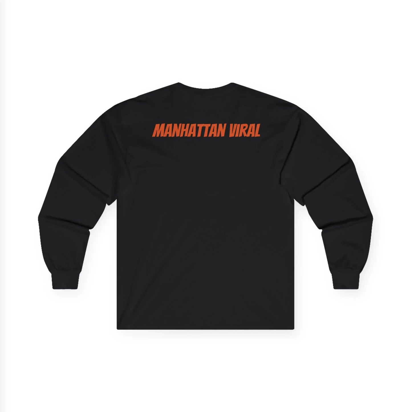 L.E.S Viral Statement Long Sleeve Tee, Casual Wear, Unisex Fashion, Gift for Trendsetters, Stylish Tee for Events, Urban Outfit - Manhattan Viral