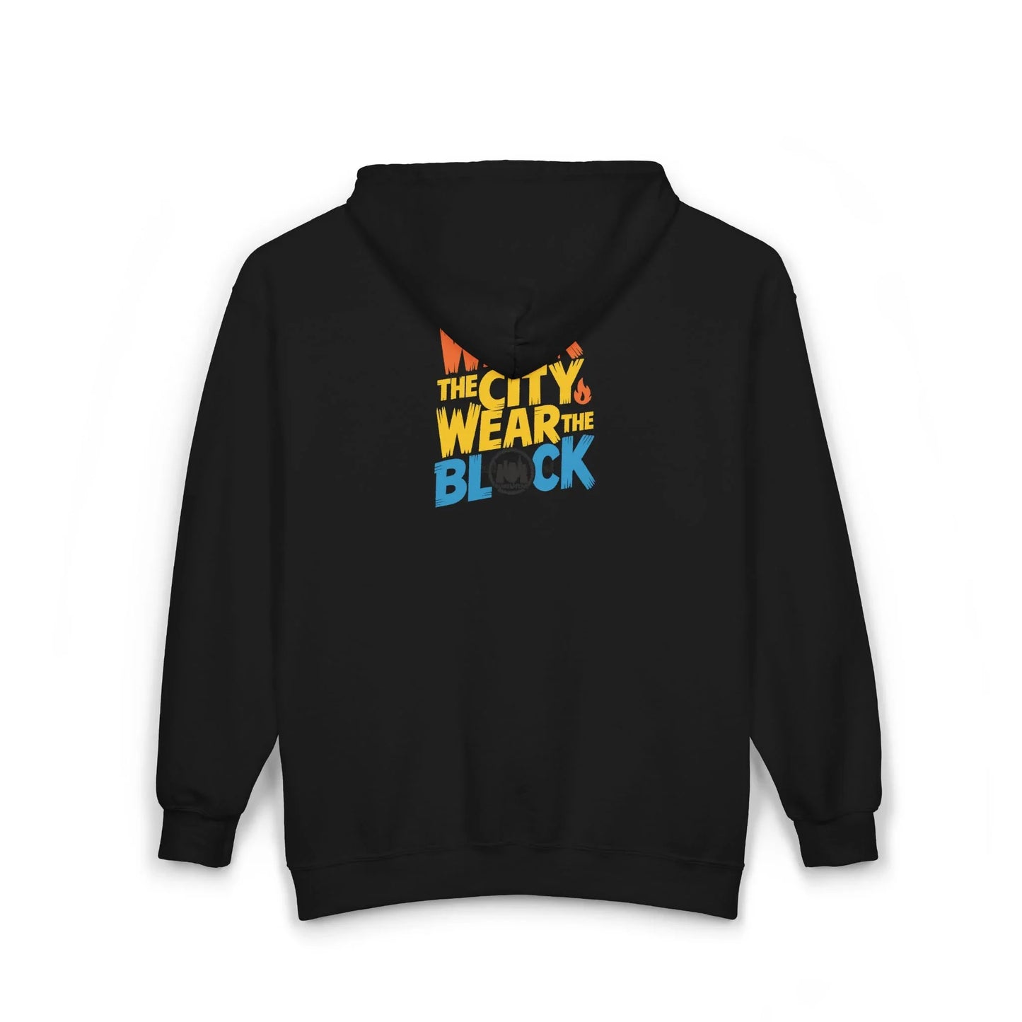 NYC Wear the City Heavy Blend™ Full Zip Hooded Sweatshirt, Cozy Urban Zip-Up, Gifts for City Lovers, Perfect for Casual Outings, Travel Essentials - Manhattan Viral