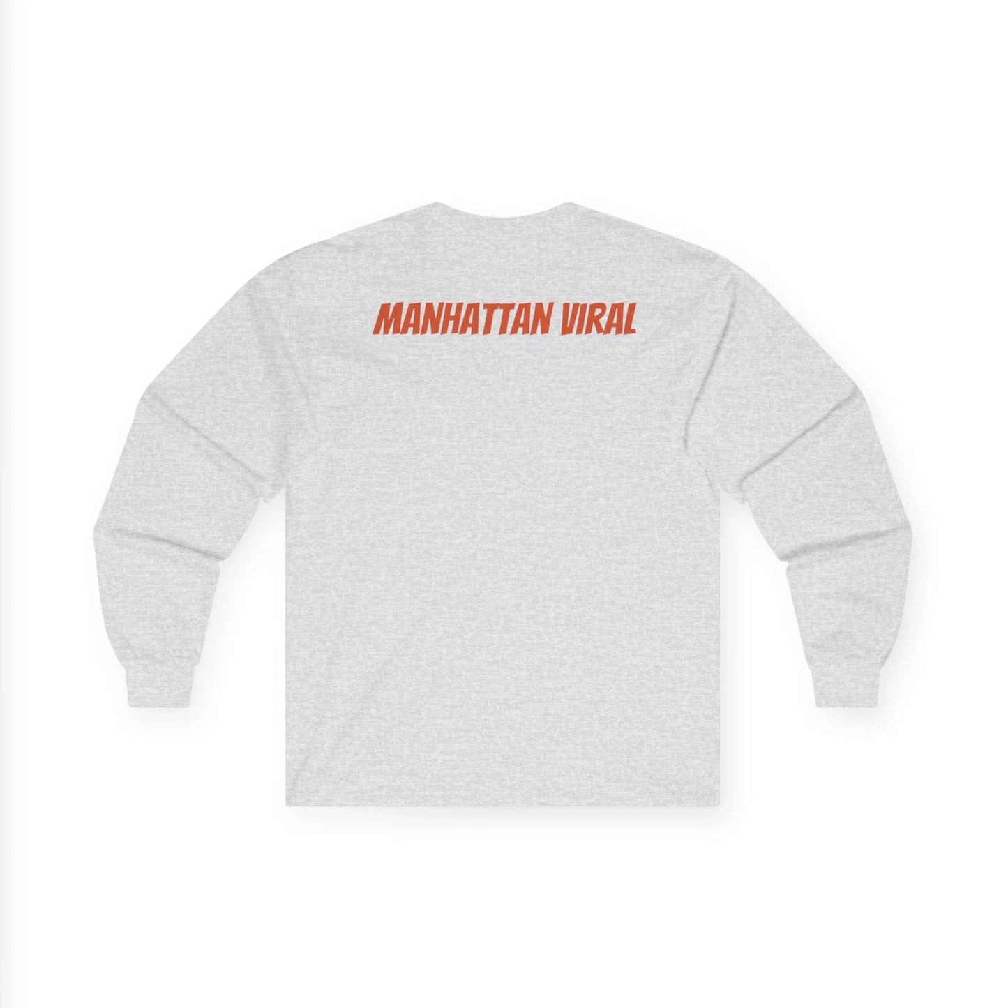 L.E.S Viral Statement Long Sleeve Tee, Casual Wear, Unisex Fashion, Gift for Trendsetters, Stylish Tee for Events, Urban Outfit - Manhattan Viral