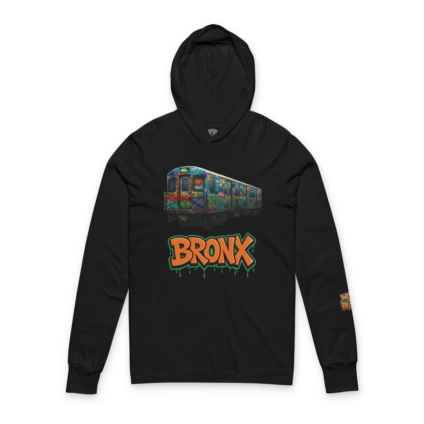 Bronx Gospel Hoodie, Bronx Urban Fashion, Streetwear Essentials, Graffiti Art Apparel, NYC Streetwear