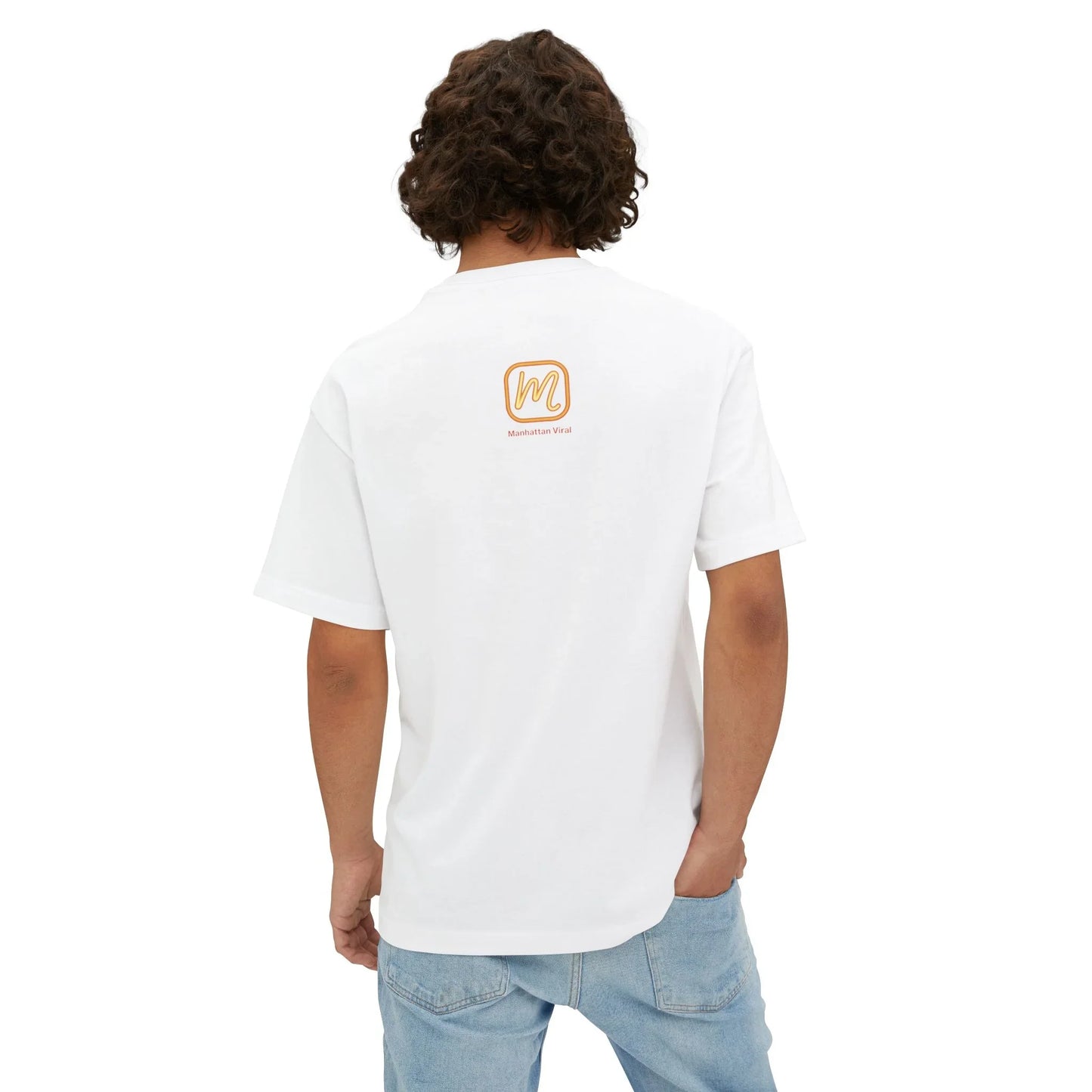 Viral NYC Streets Oversized Boxy Tee - Manhattan Viral