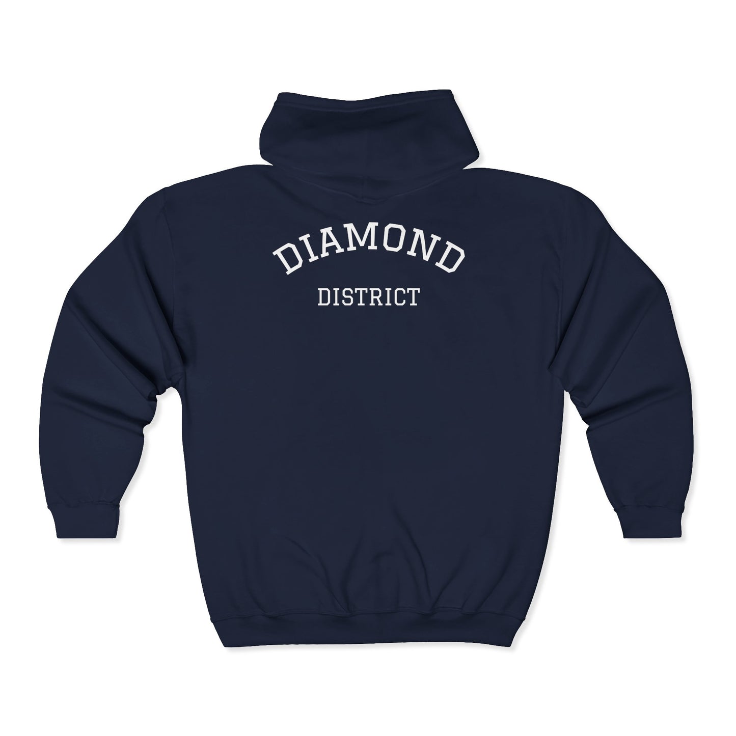 Minimalist MV Zip Hoodie Diamond District