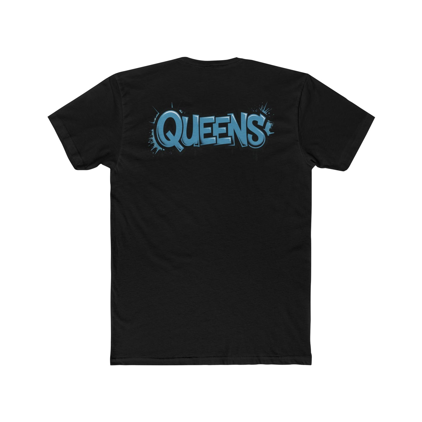 Queens Graphic Tee, Unisex Cotton Crew Tee, NYC Gift, Streetwear Style, Urban Fashion, Casual Wear