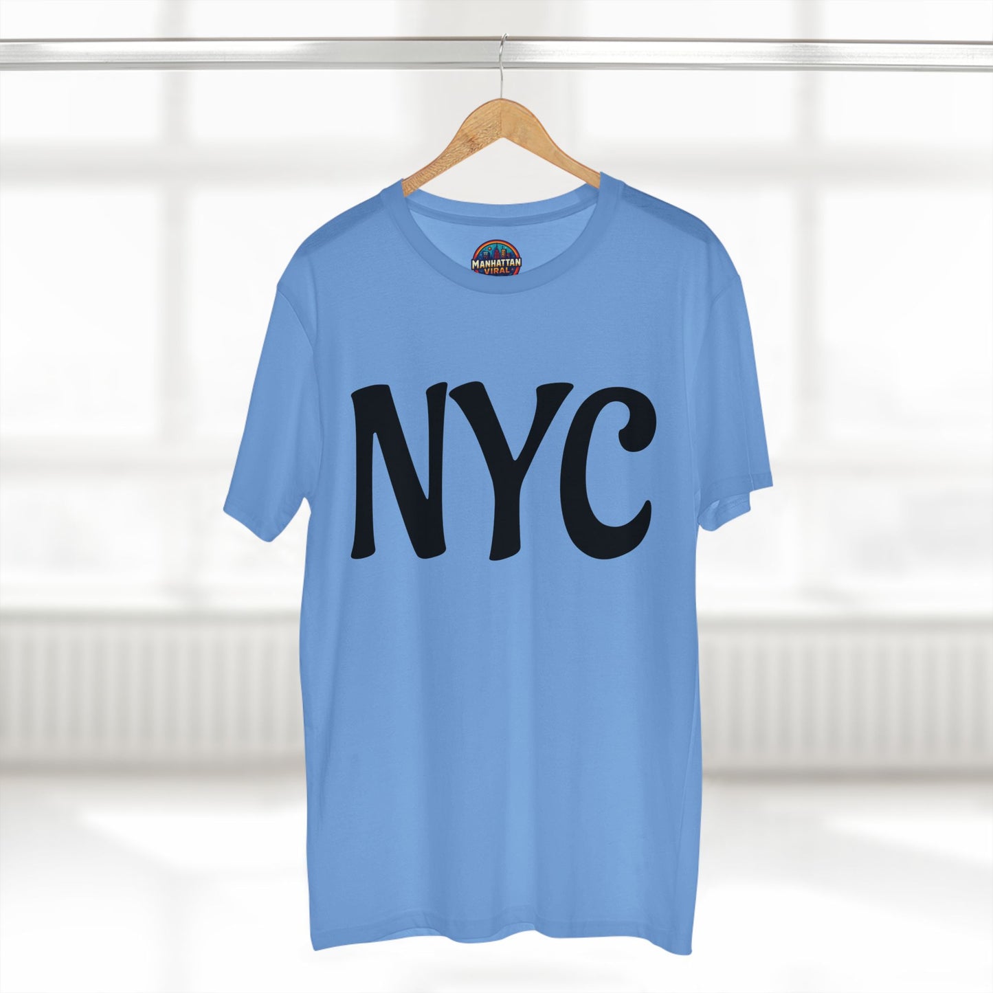 NYC Warrior Crest Graphic Tee for Urban Streetwear, Casual Wear for City Explorers, Perfect Gift for Travelers, Everyday Fashion Essentials, New York