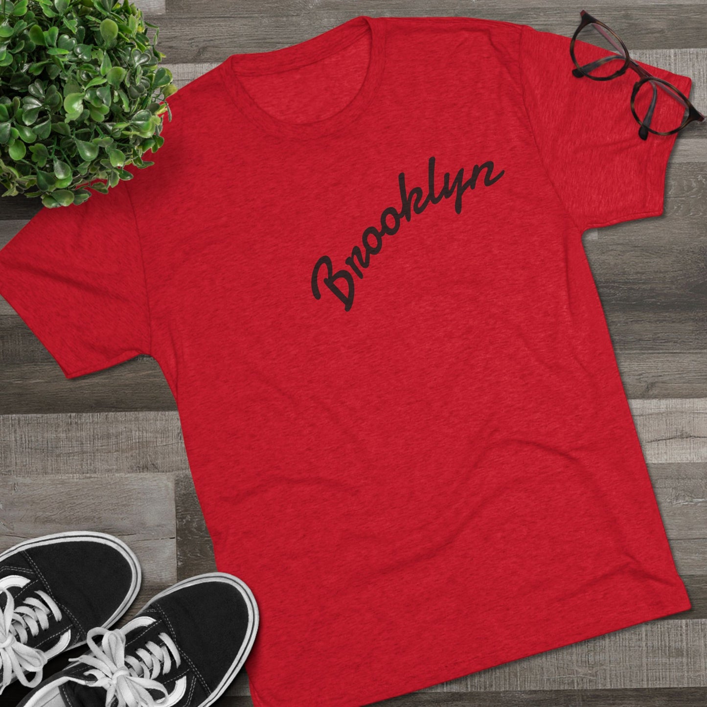 Brooklyn Grind Vibes Crew Tee - Urban Style, Casual Fashion, NYC Streetwear, Gift for Trendsetters, Music Lovers, Travel Enthusiasts