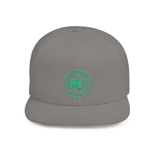 Green Medallion Snapback - One size - Dark Grey
