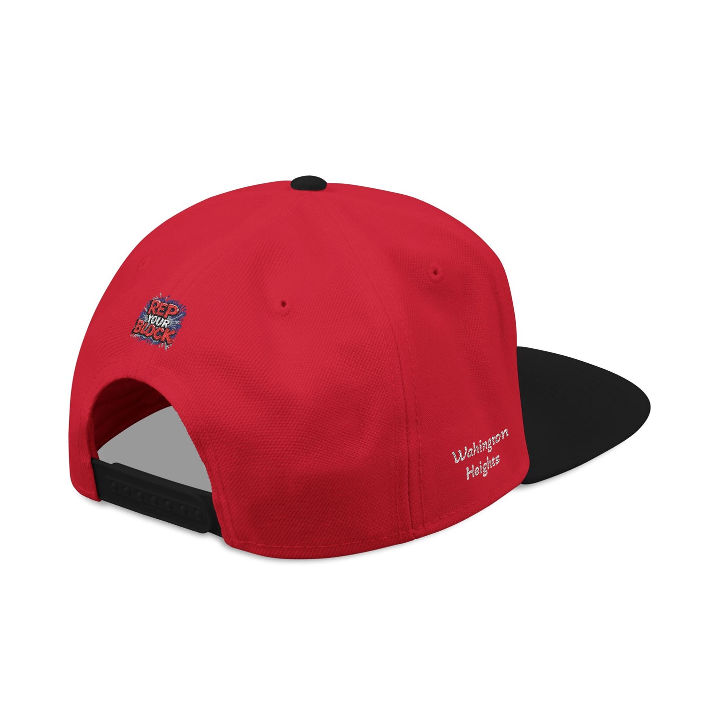 Washington Heights Snapback Cap | Trendy Embroidered Hat for Everyday Wear, Perfect Gift for Birthdays, Fashion Accessories, New Arrival