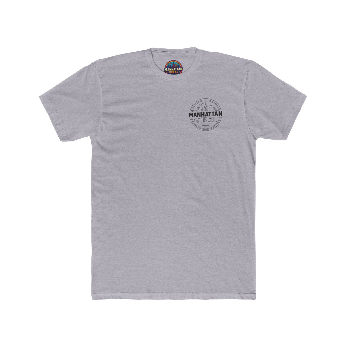 Downtown Cotton Crew Tee - Wear the Block, Truth is Viral | NYC Apparel, Graphic T-Shirt, Casual Wear, New Arrival