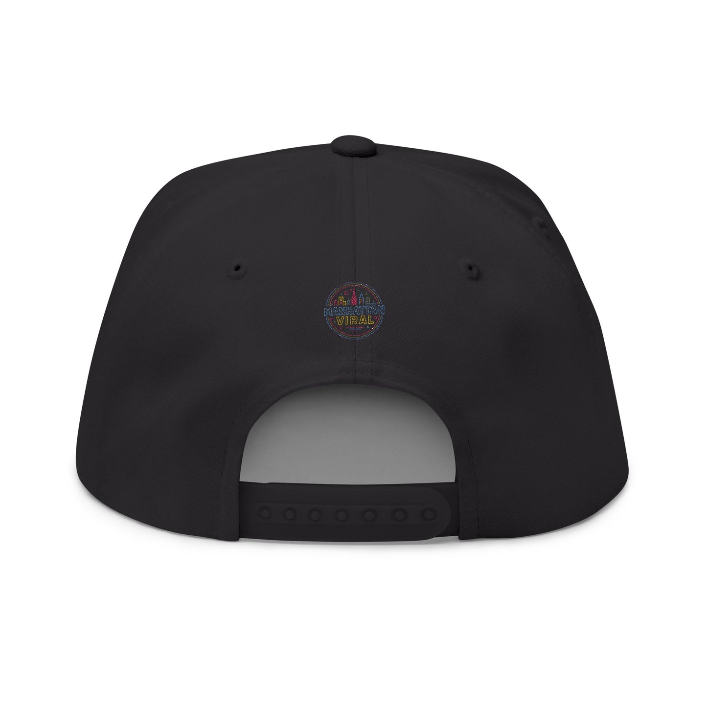 Concrete Empire NYC Flat Bill Cap for Urban Style Lovers, Embroidered Hats for Street Wear