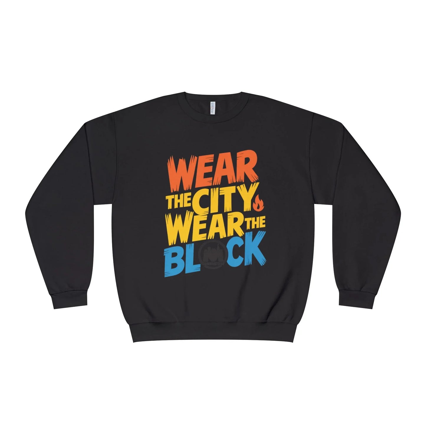 Wear Your City Crewneck Sweatshirt | Cozy Streetwear, Perfect Gift for City Lovers, Everyday Comfort, NYC Inspired Fashion - Manhattan Viral