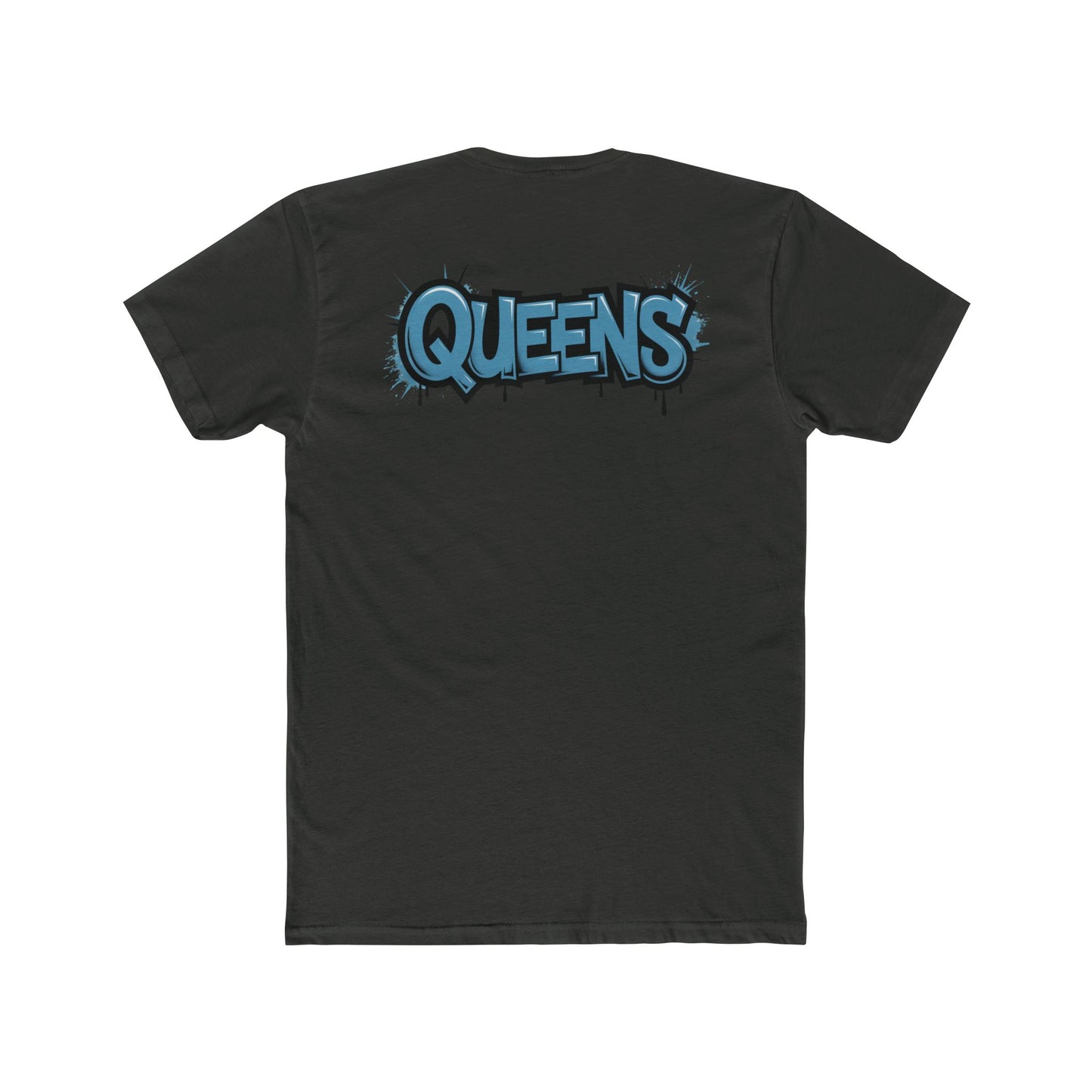 Queens Graphic Tee, Unisex Cotton Crew Tee, NYC Gift, Streetwear Style, Urban Fashion, Casual Wear