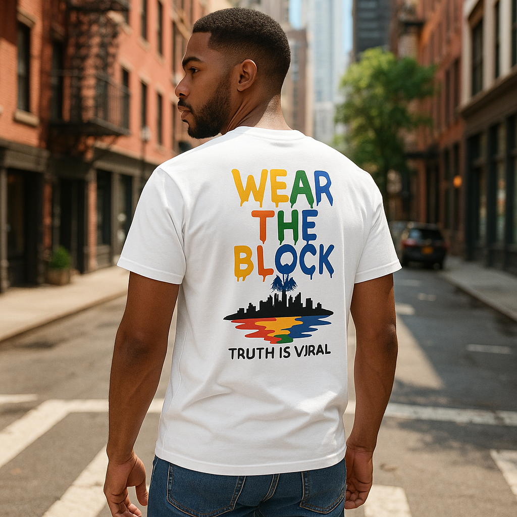 Downtown Cotton Crew T-Shirt - Manhattan Viral