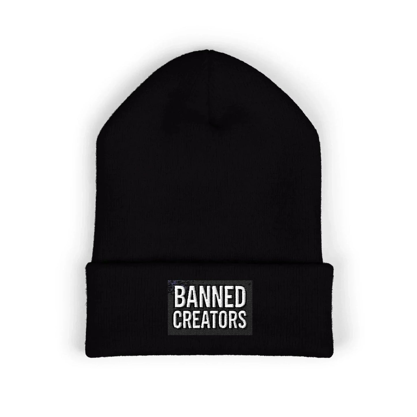 Banned Creators' Embroidery, Warm Beanie Hat , Streetwear Accessory - Manhattan Viral - Manhattan Viral