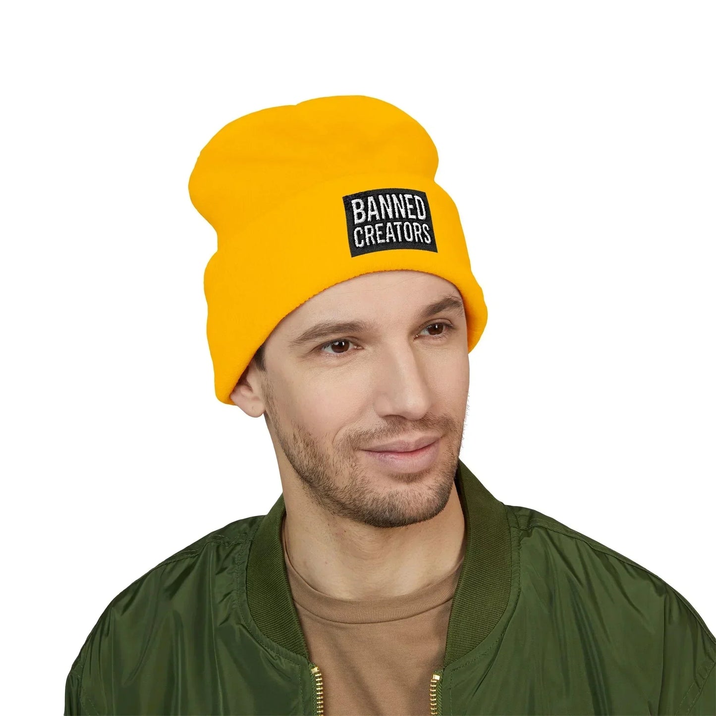Banned Creators' Embroidery, Warm Beanie Hat , Streetwear Accessory - Manhattan Viral - Manhattan Viral