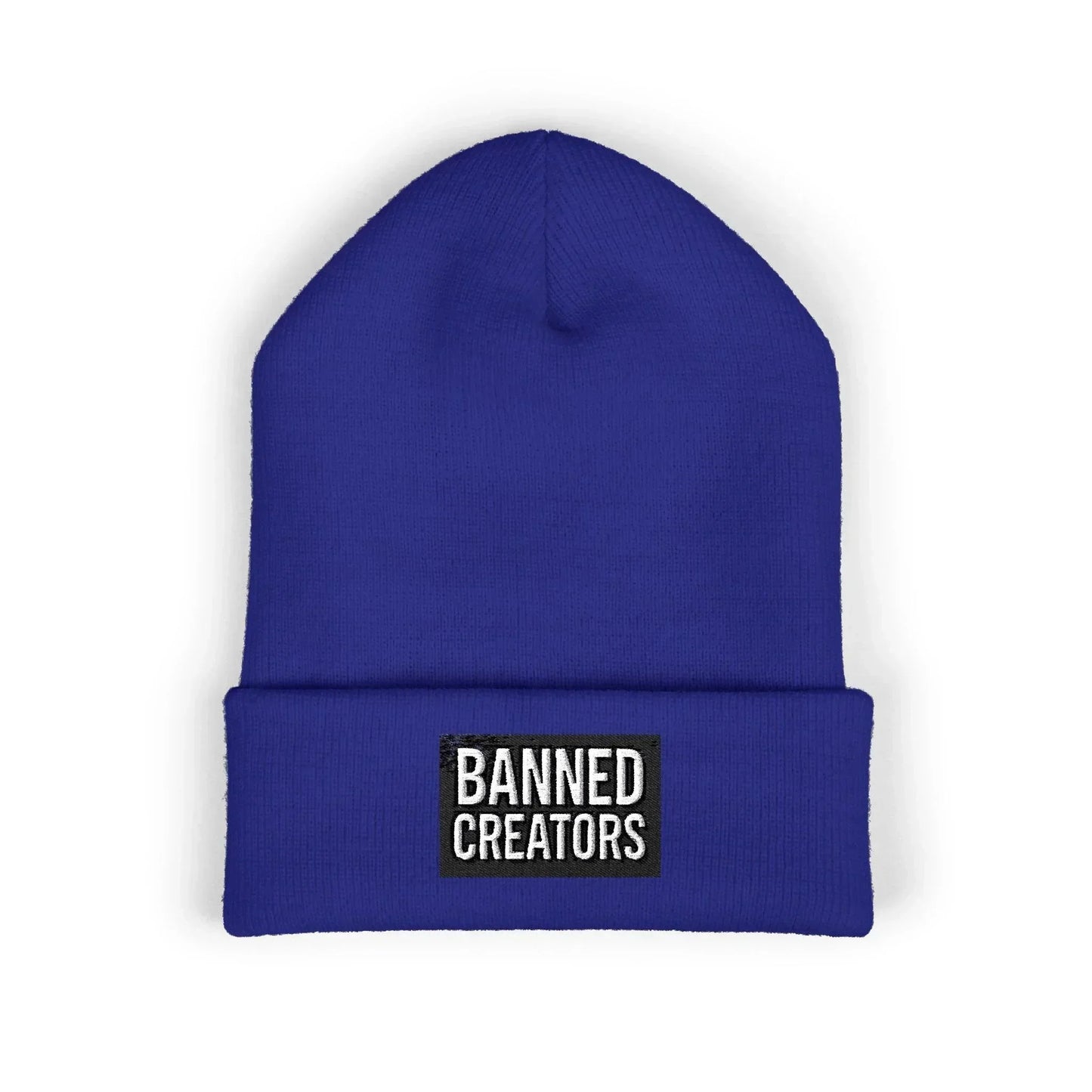 Banned Creators' Embroidery, Warm Beanie Hat , Streetwear Accessory - Manhattan Viral - Manhattan Viral