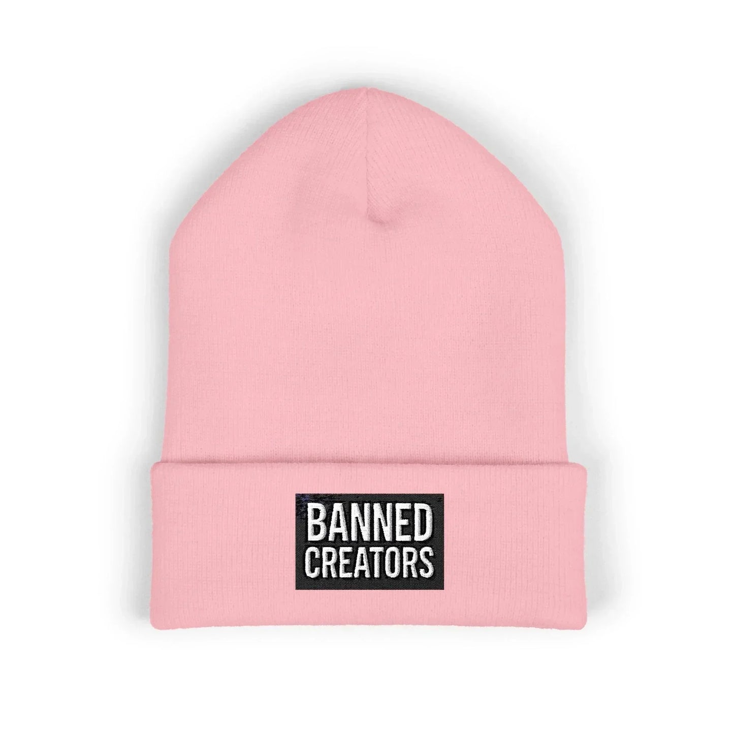 Banned Creators' Embroidery, Warm Beanie Hat , Streetwear Accessory - Manhattan Viral - Manhattan Viral