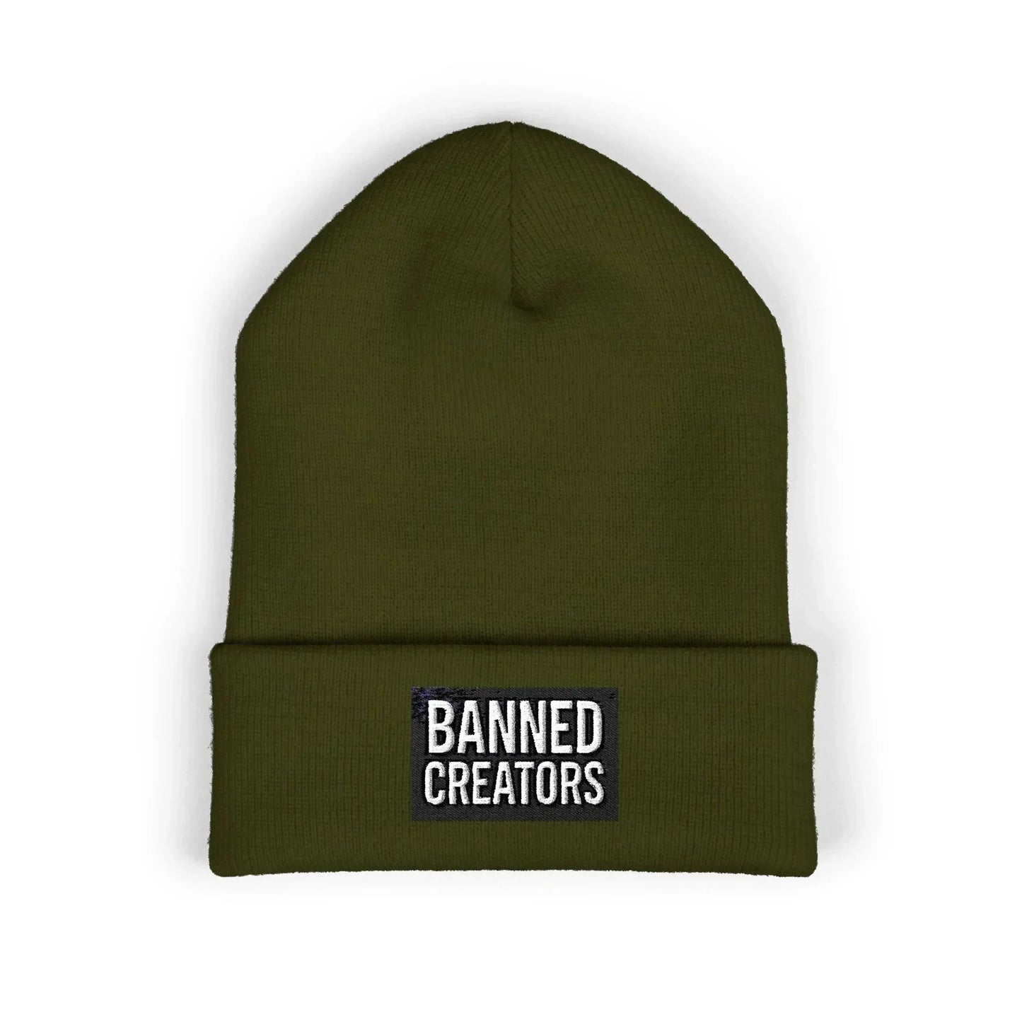 Banned Creators' Embroidery, Warm Beanie Hat , Streetwear Accessory - Manhattan Viral - Manhattan Viral