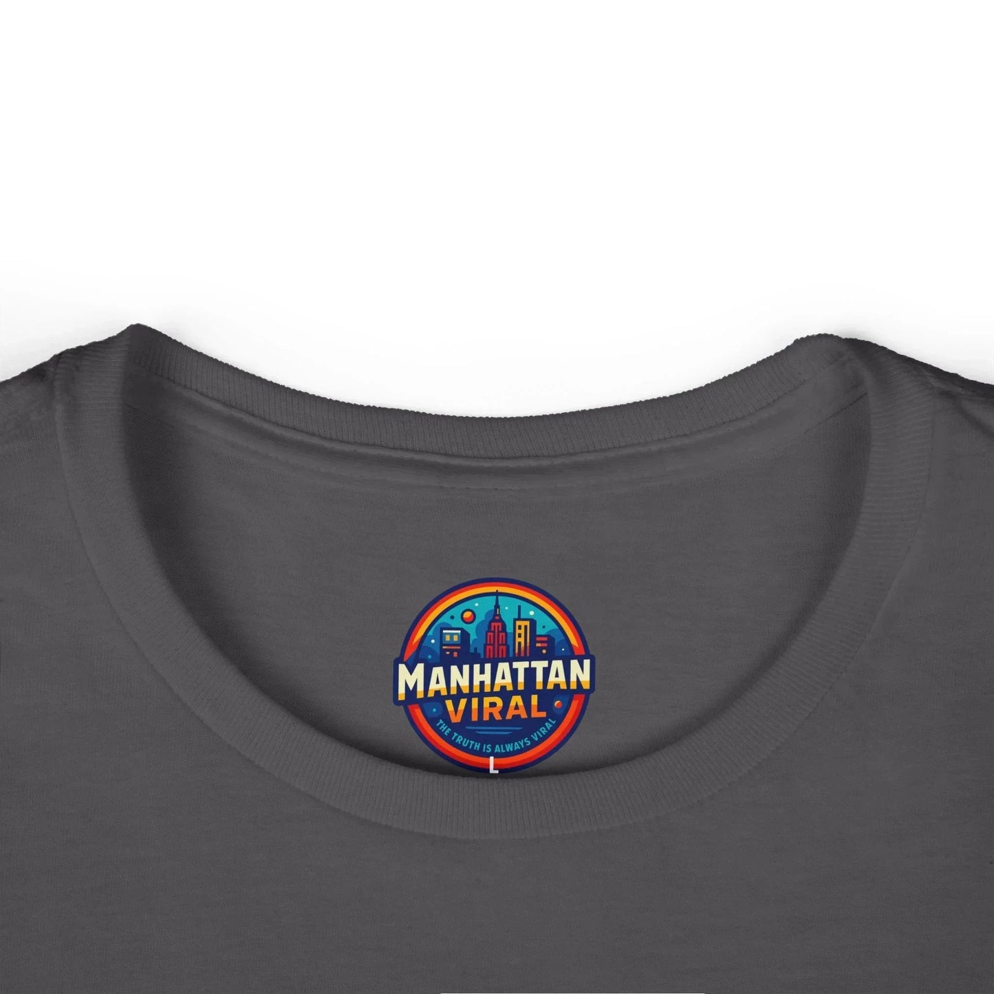 Banned Creators Women's Softstyle Tee, Empowerment Shirt, Protest Top, Gift for Creatives, Comfortable Casual Wear - Manhattan Viral