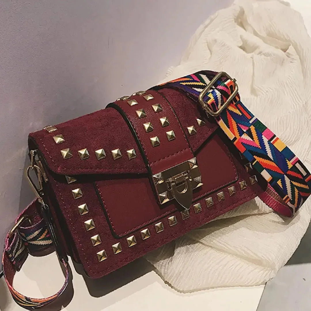 Betty Shoulder Bag - Velvet Finish - Manhattan Viral - Manhattan Viral