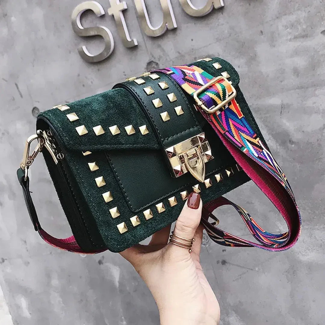 Betty Shoulder Bag - Velvet Finish - Manhattan Viral - Manhattan Viral