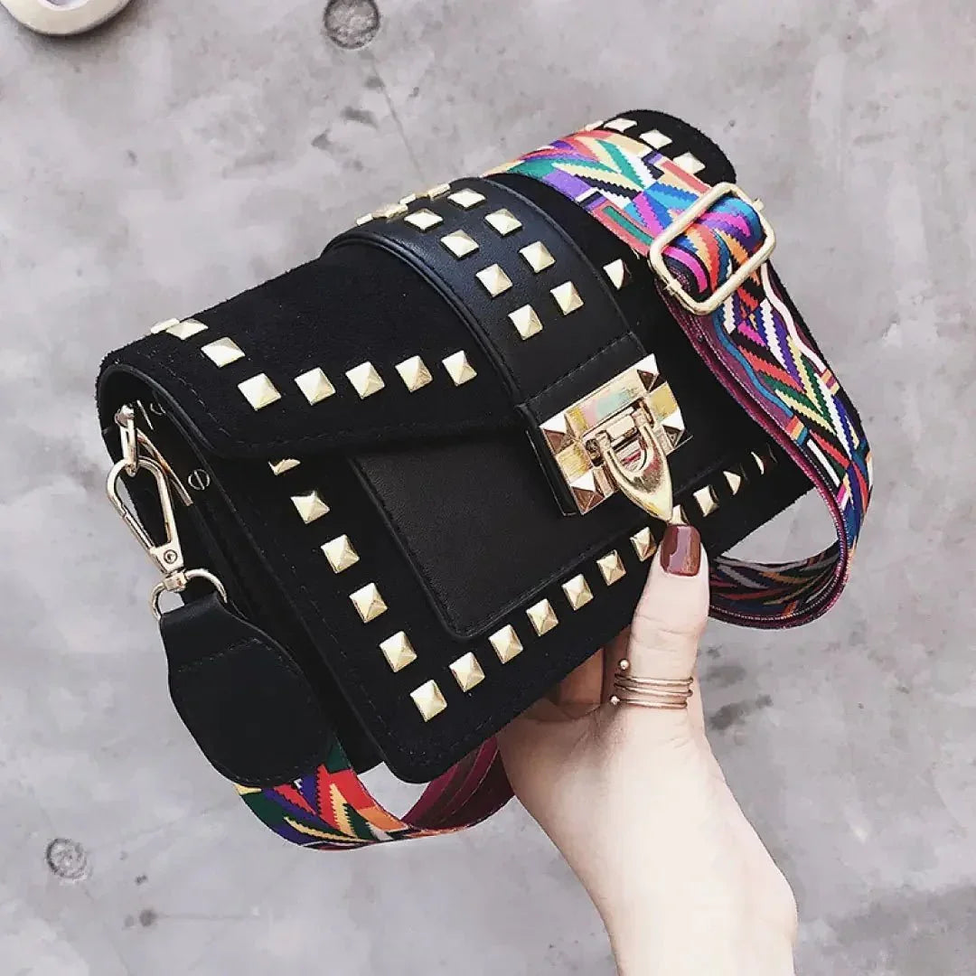 Betty Shoulder Bag - Velvet Finish - Manhattan Viral - Manhattan Viral