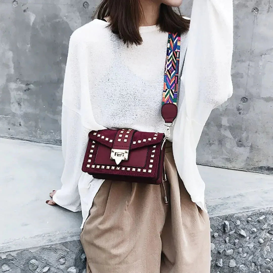 Betty Shoulder Bag - Velvet Finish - Manhattan Viral - Manhattan Viral