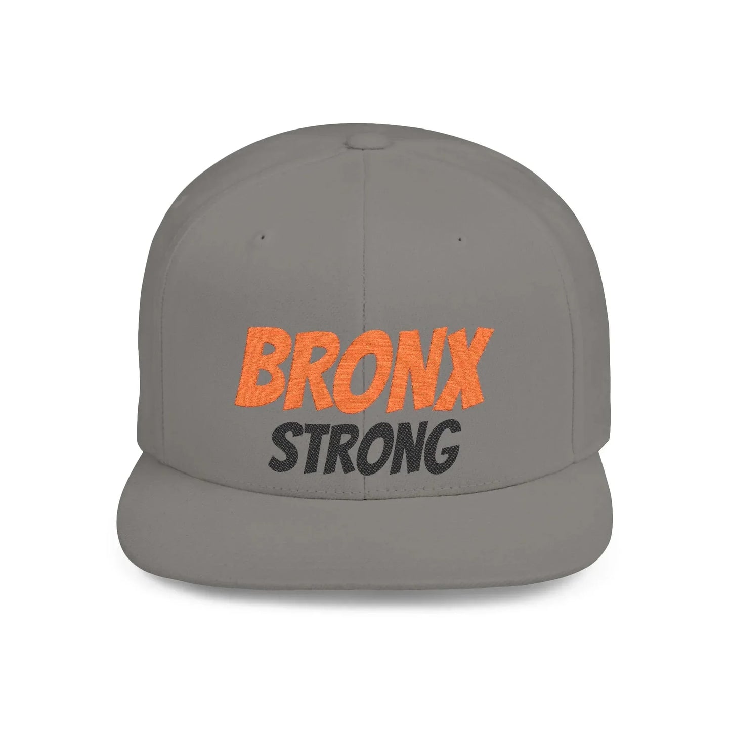 Bronx Strong Flat Bill Snapback Hat | Urban Fashion Cap for City Lovers, Streetwear, Gift for New Yorkers, Summer Accessory, Trendy Hat - Manhattan Viral