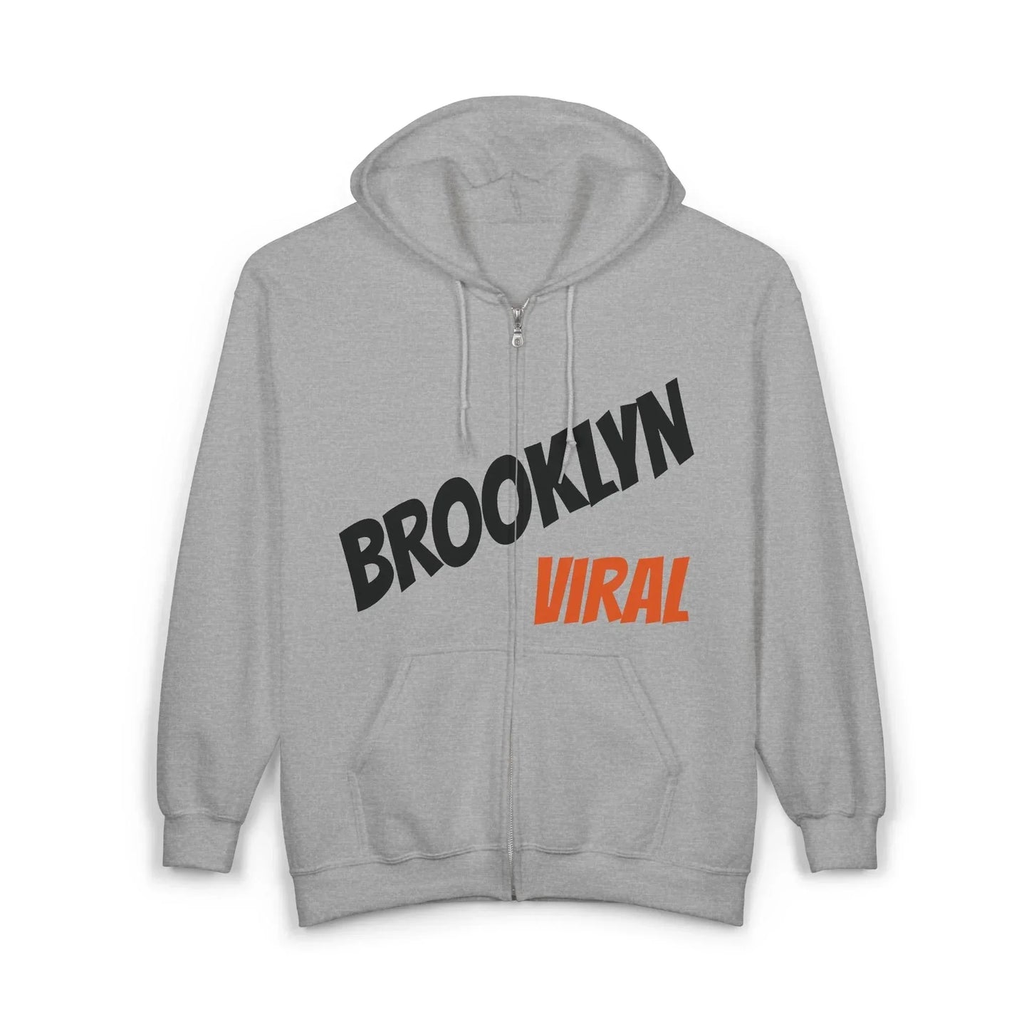 Brooklyn Bridge Viral Heavy Blend™ Full Zip Hooded Sweatshirt - Manhattan Viral - Manhattan Viral