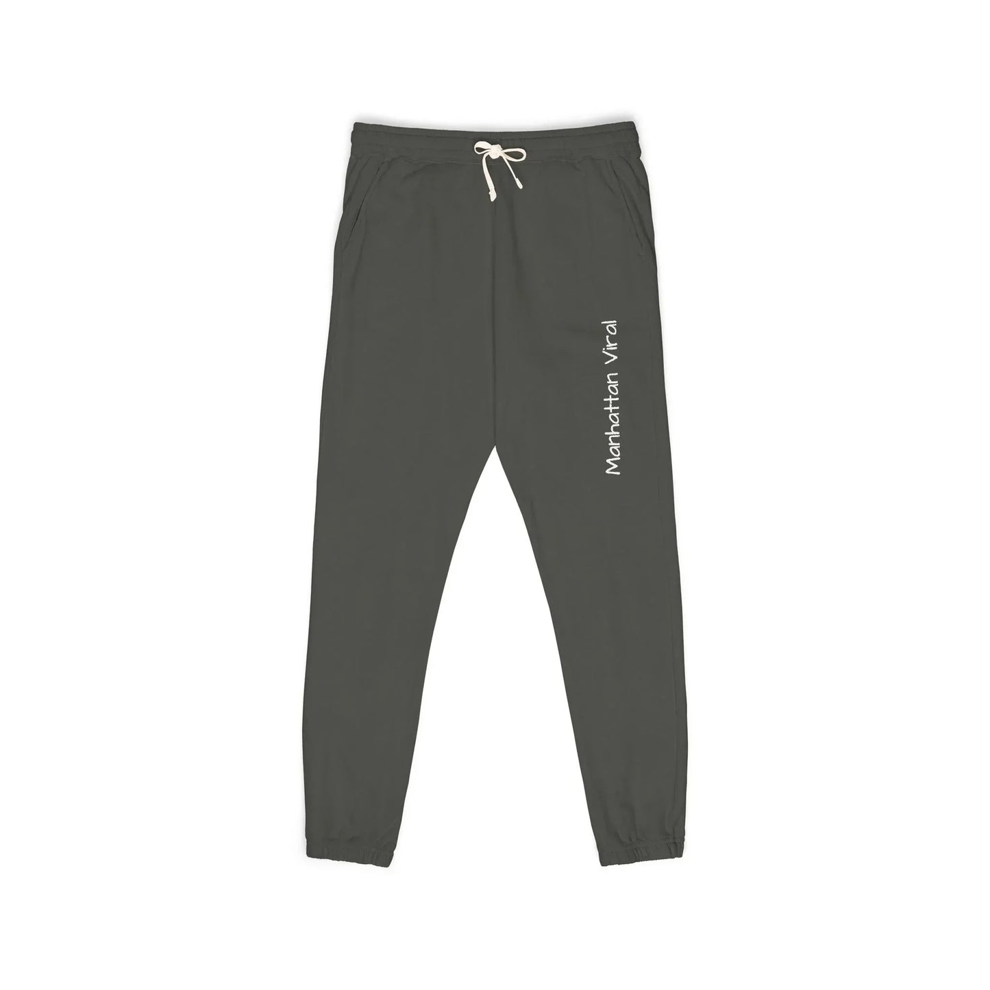 Fleece Sweatpants Manhattan Casual Loungewear - Manhattan Viral