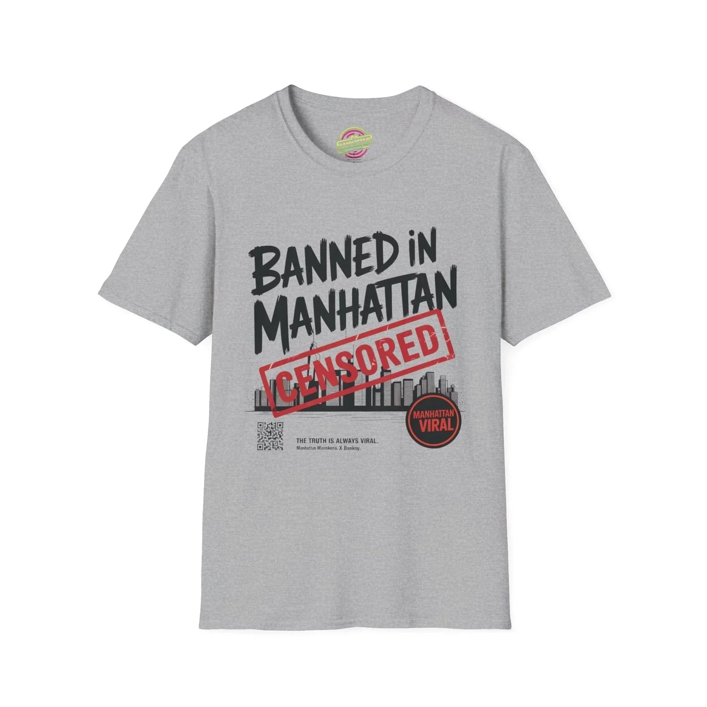 In Manhattan T-Shirt, statement graphics - Manhattan Viral - Manhattan Viral