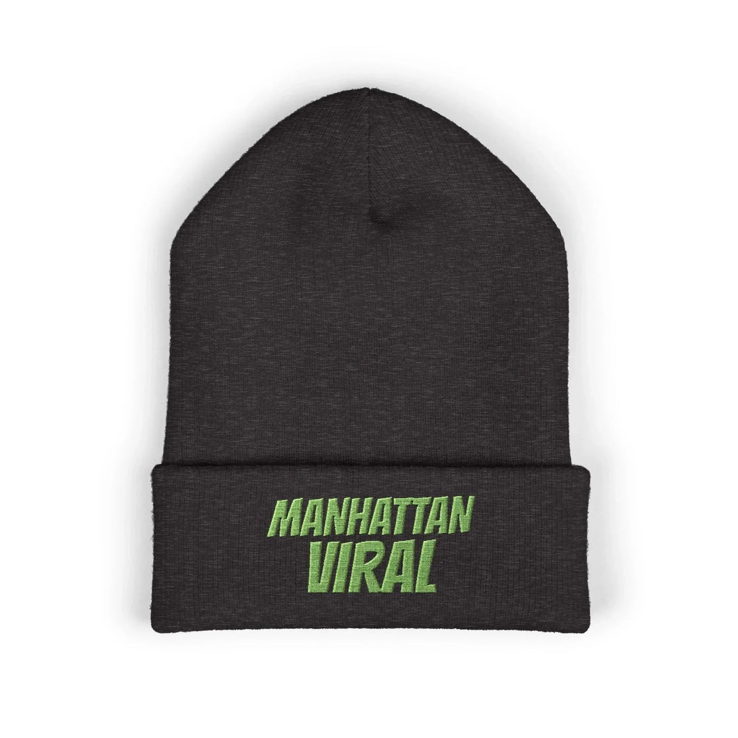Inwood Local Embroidered Beanie, Warm Winter Hat, Stylish Cuffed Beanie, Trendy Headwear, Casual Accessories, Gifts for Him/Her - Manhattan Viral