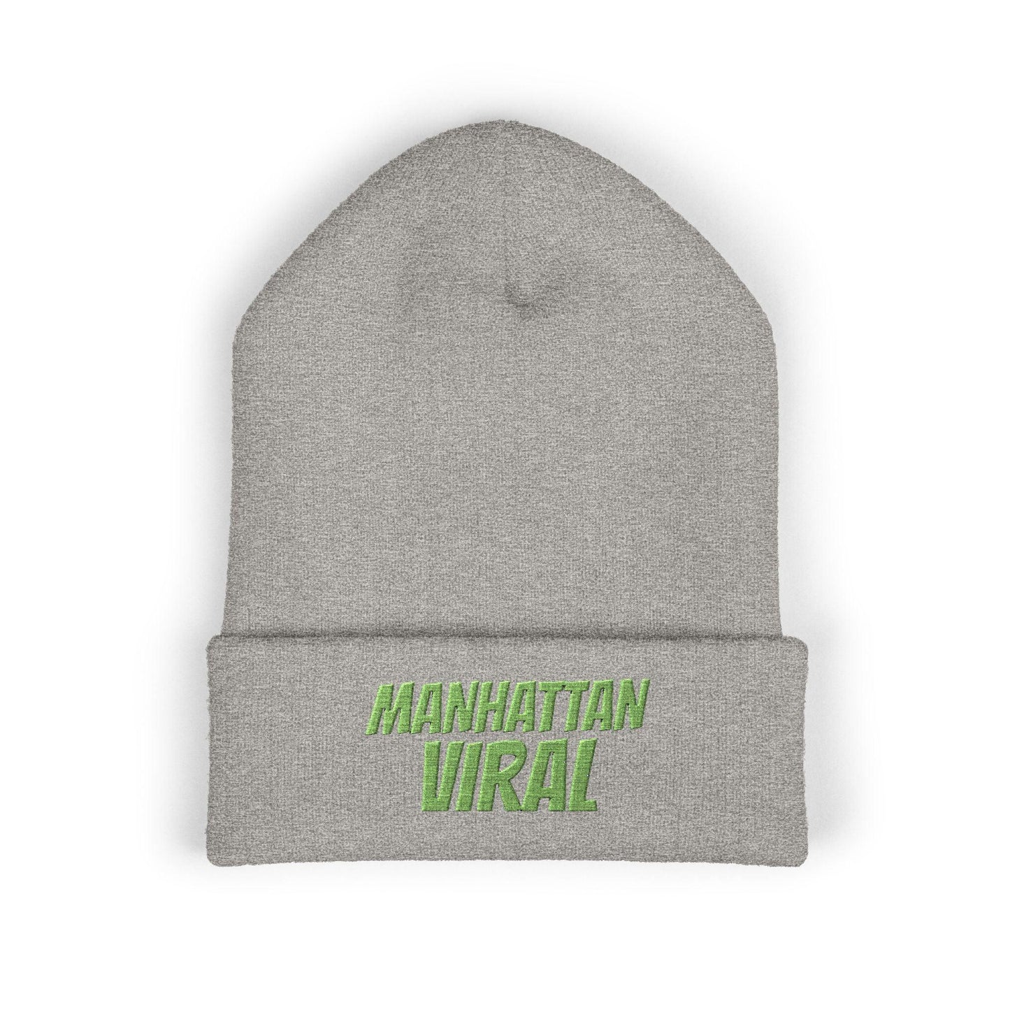 Inwood Local Embroidered Beanie, Warm Winter Hat, Stylish Cuffed Beanie, Trendy Headwear, Casual Accessories, Gifts for Him/Her - Manhattan Viral