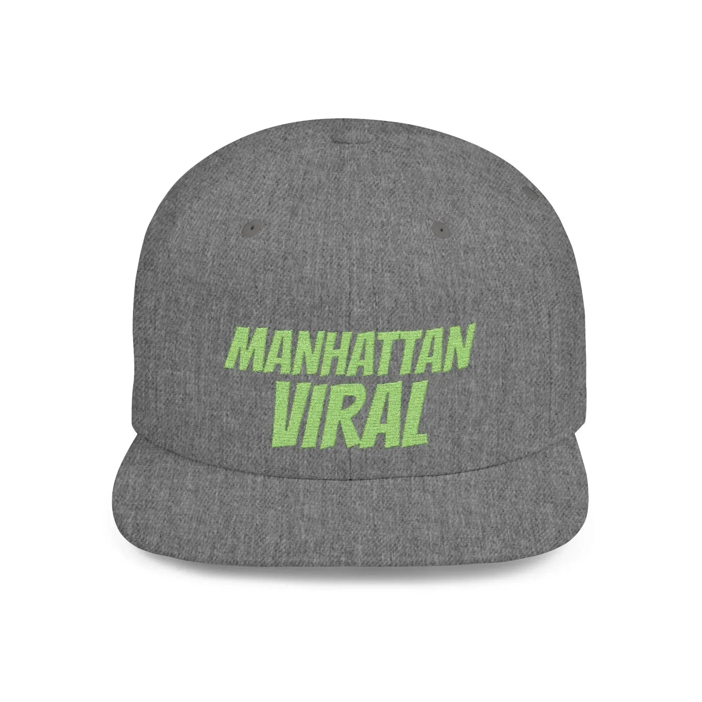 Inwood Local Viral Flat Bill Snapback Cap, Streetwear Hat, Summer Accessories - Manhattan Viral
