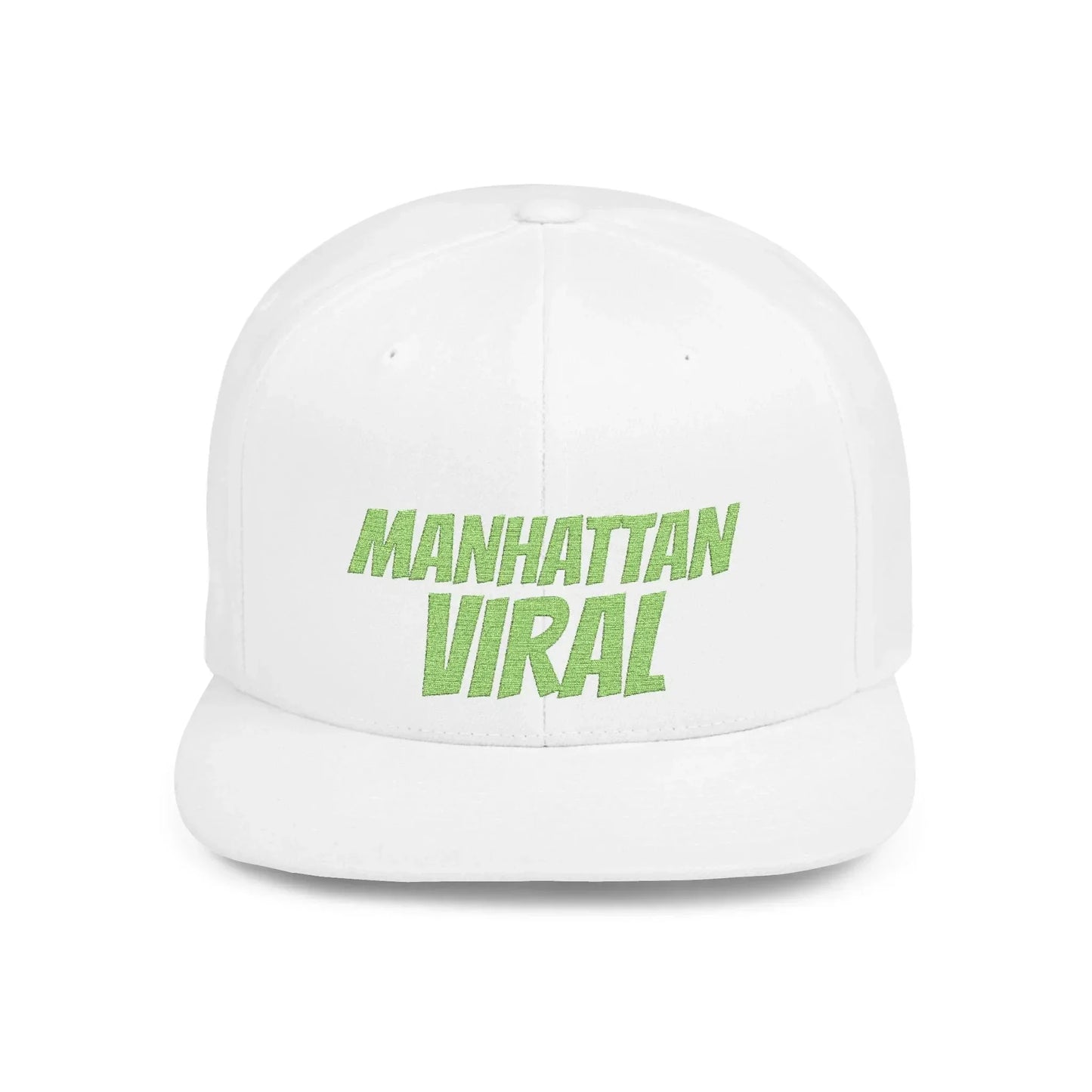 Inwood Local Viral Flat Bill Snapback Cap, Streetwear Hat, Summer Accessories - Manhattan Viral