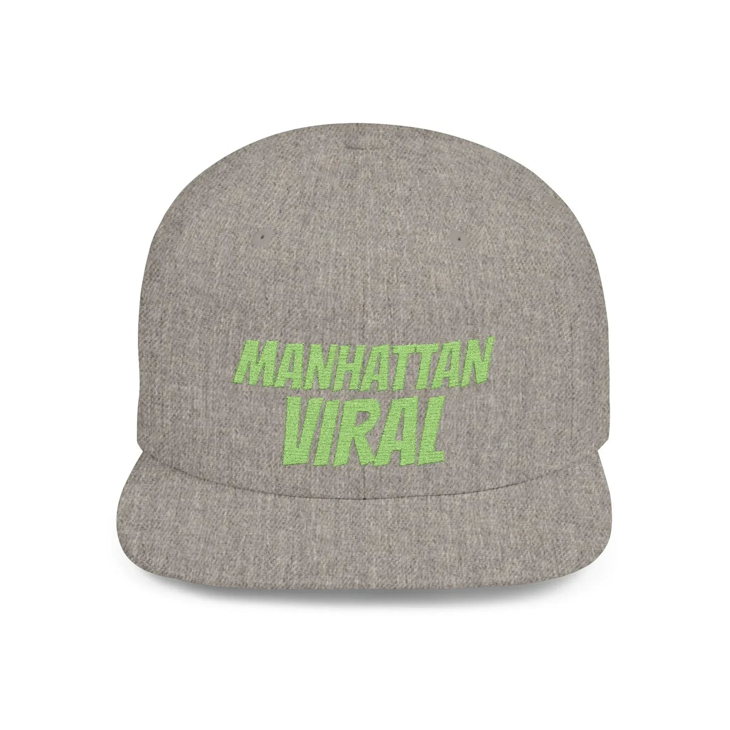 Inwood Local Viral Flat Bill Snapback Cap, Streetwear Hat, Summer Accessories - Manhattan Viral