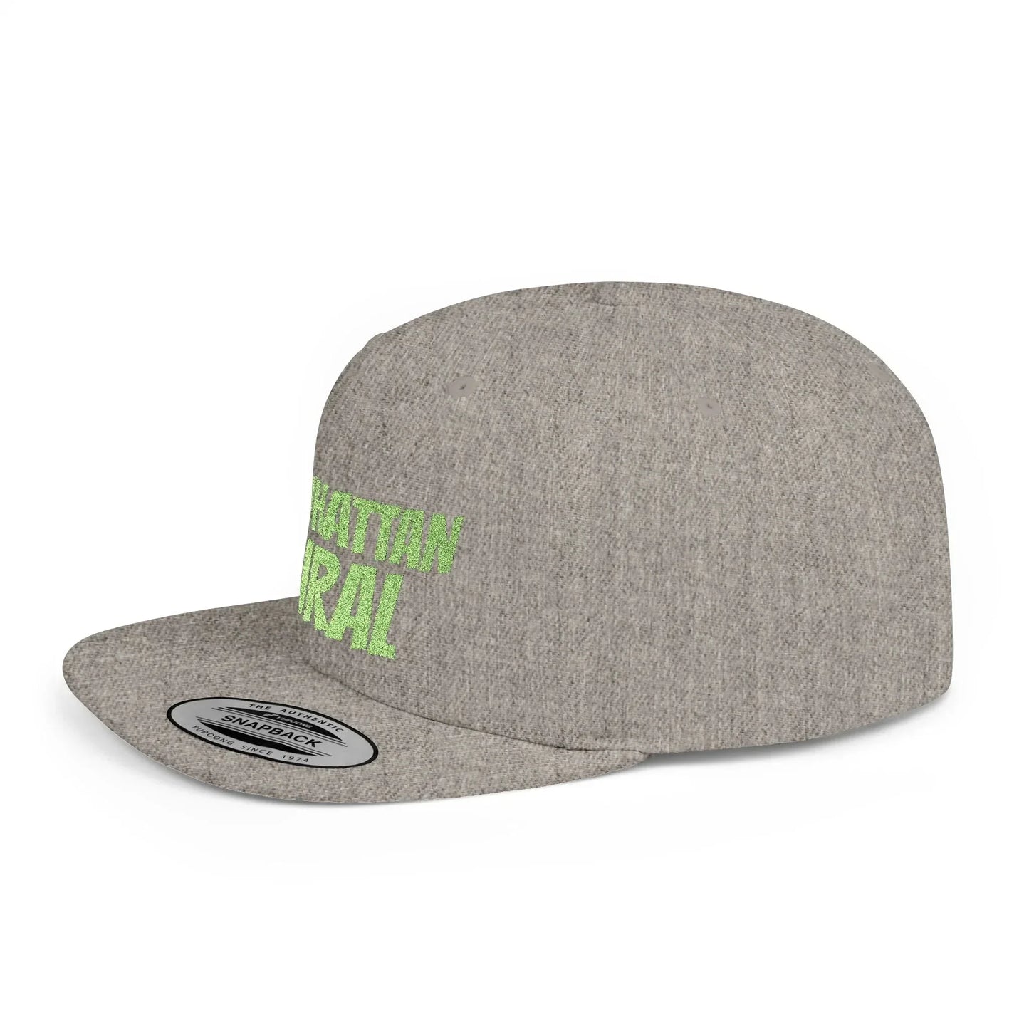 Inwood Local Viral Flat Bill Snapback Cap, Streetwear Hat, Summer Accessories - Manhattan Viral