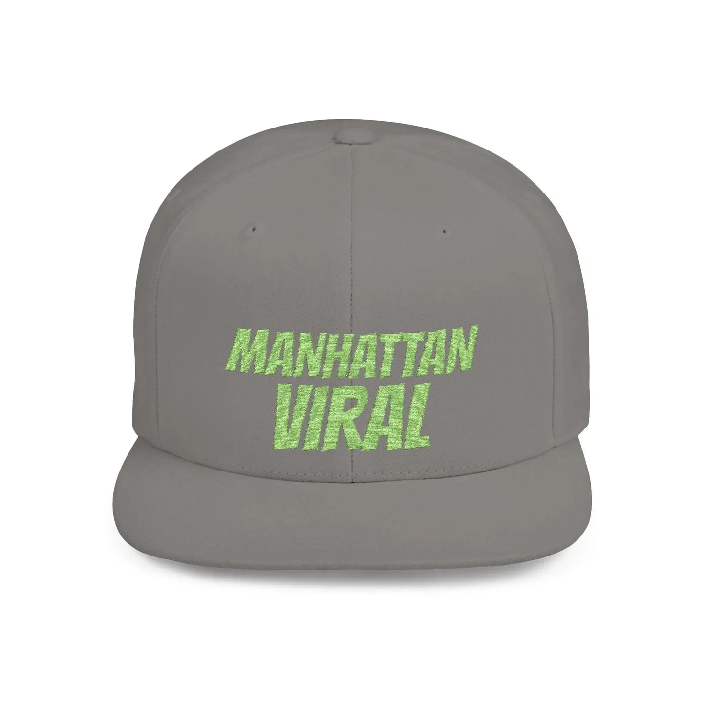 Inwood Local Viral Flat Bill Snapback Cap, Streetwear Hat, Summer Accessories - Manhattan Viral