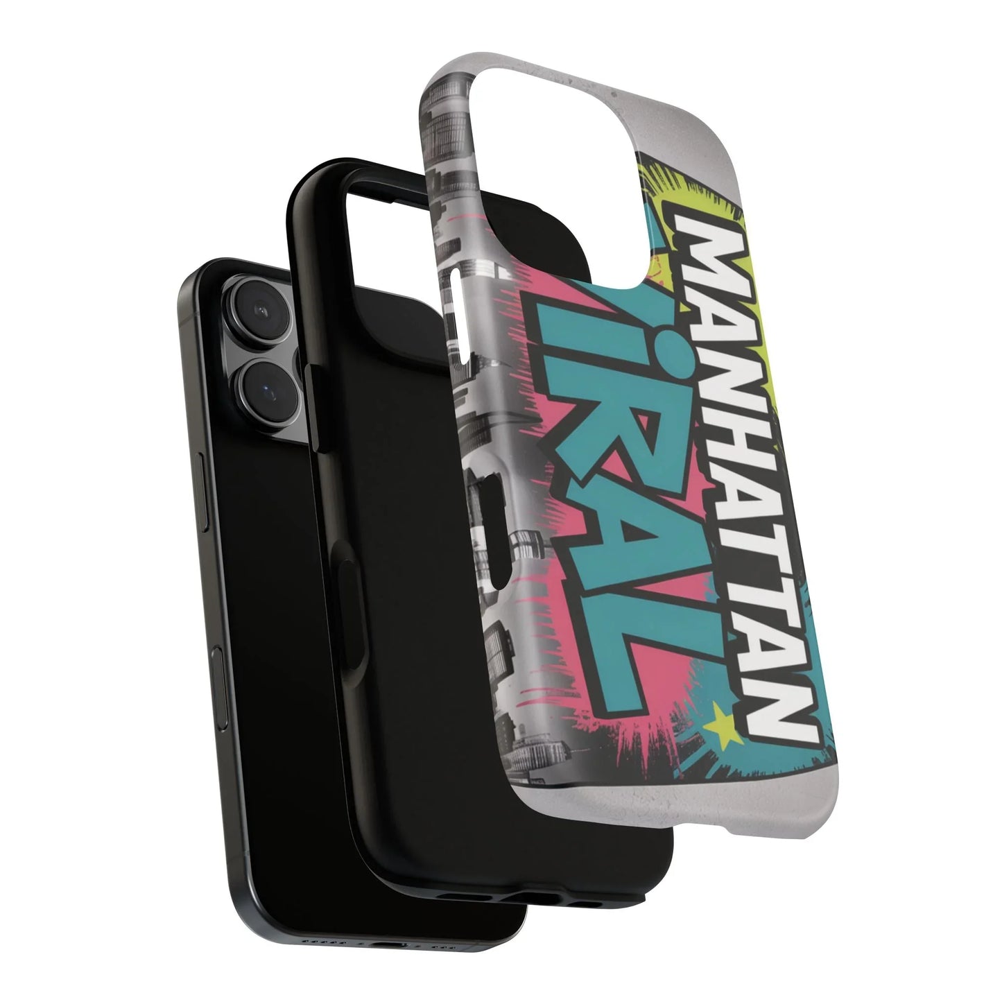 Manhattan Viral Phone Case - Tough Cases for Trendsetters, Urban Style, Gifts for Friends, Customizable Phone Cover, Unique Designs - Manhattan Viral