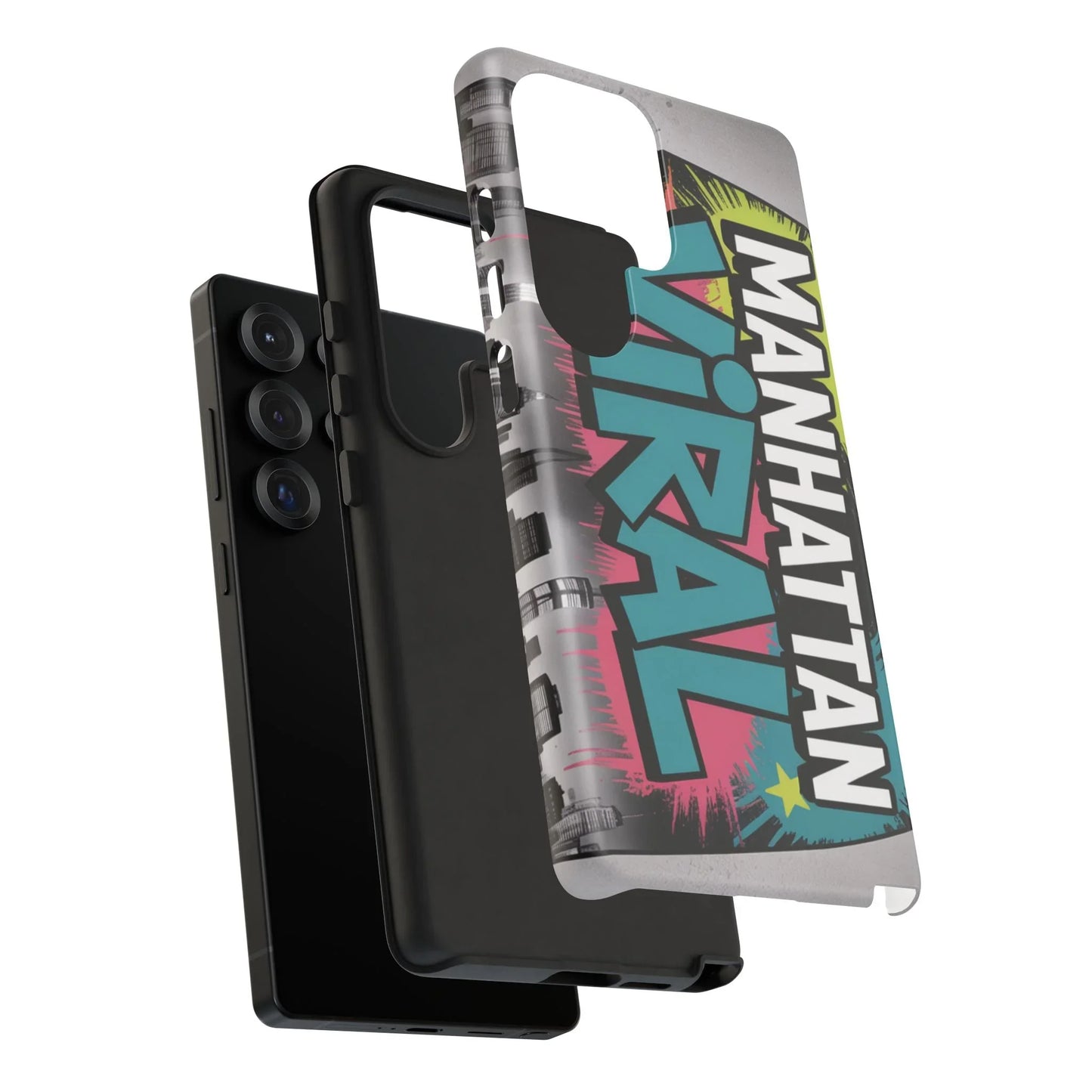 Manhattan Viral Phone Case - Tough Cases for Trendsetters, Urban Style, Gifts for Friends, Customizable Phone Cover, Unique Designs - Manhattan Viral