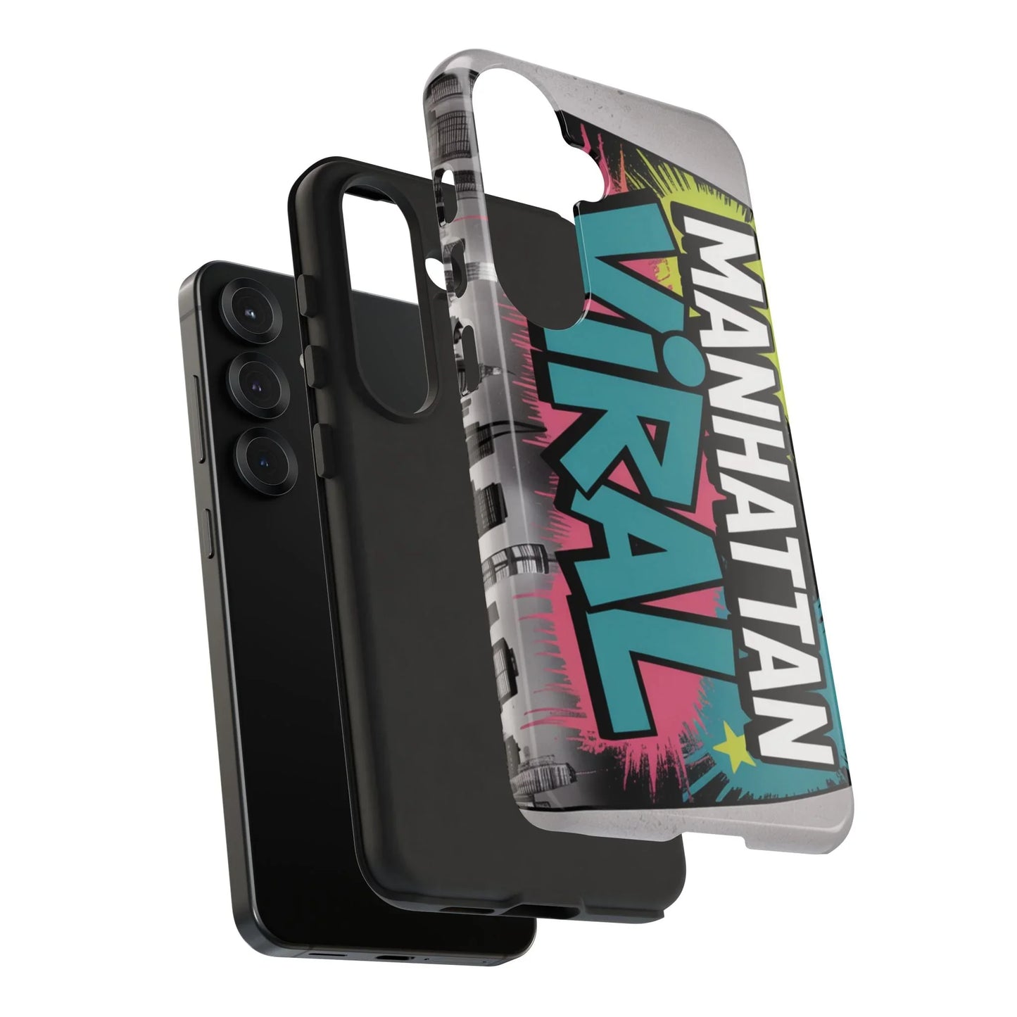 Manhattan Viral Phone Case - Tough Cases for Trendsetters, Urban Style, Gifts for Friends, Customizable Phone Cover, Unique Designs - Manhattan Viral