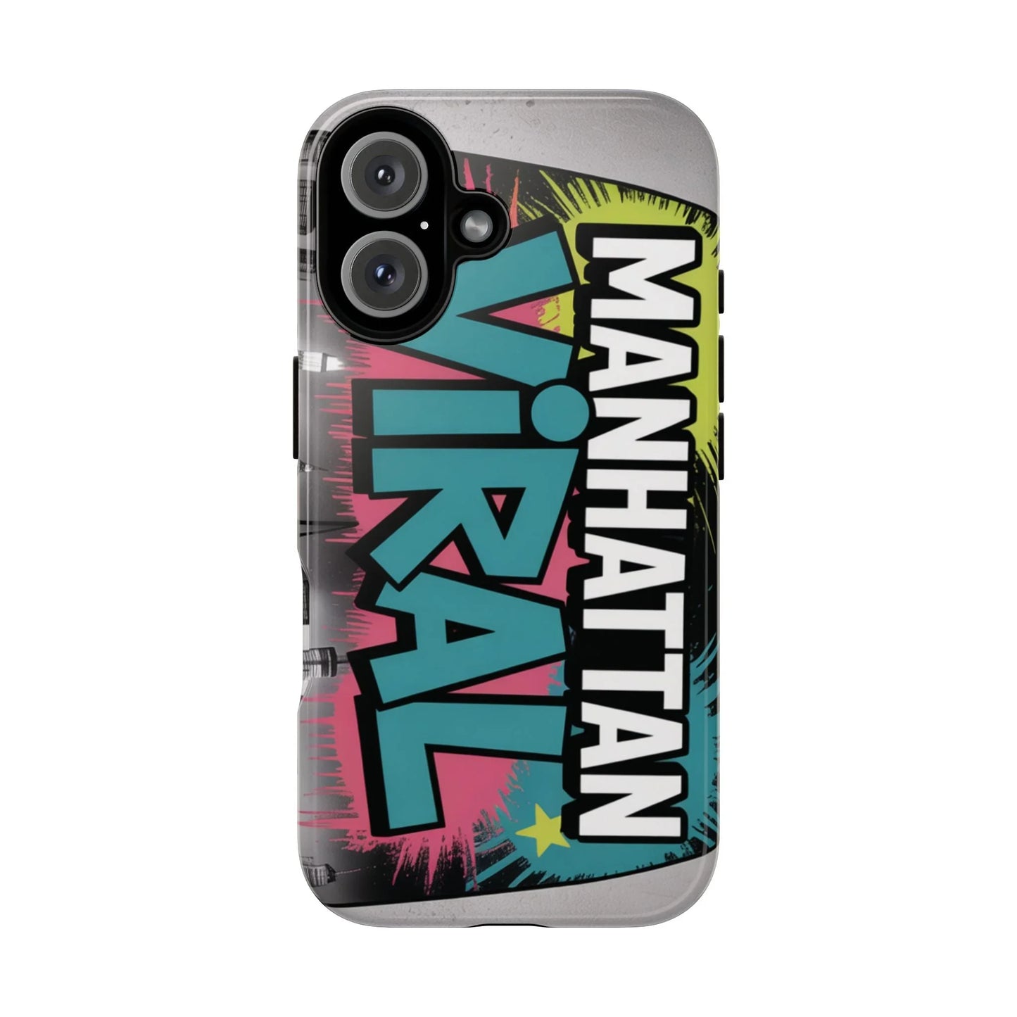Manhattan Viral Phone Case - Tough Cases for Trendsetters, Urban Style, Gifts for Friends, Customizable Phone Cover, Unique Designs - Manhattan Viral